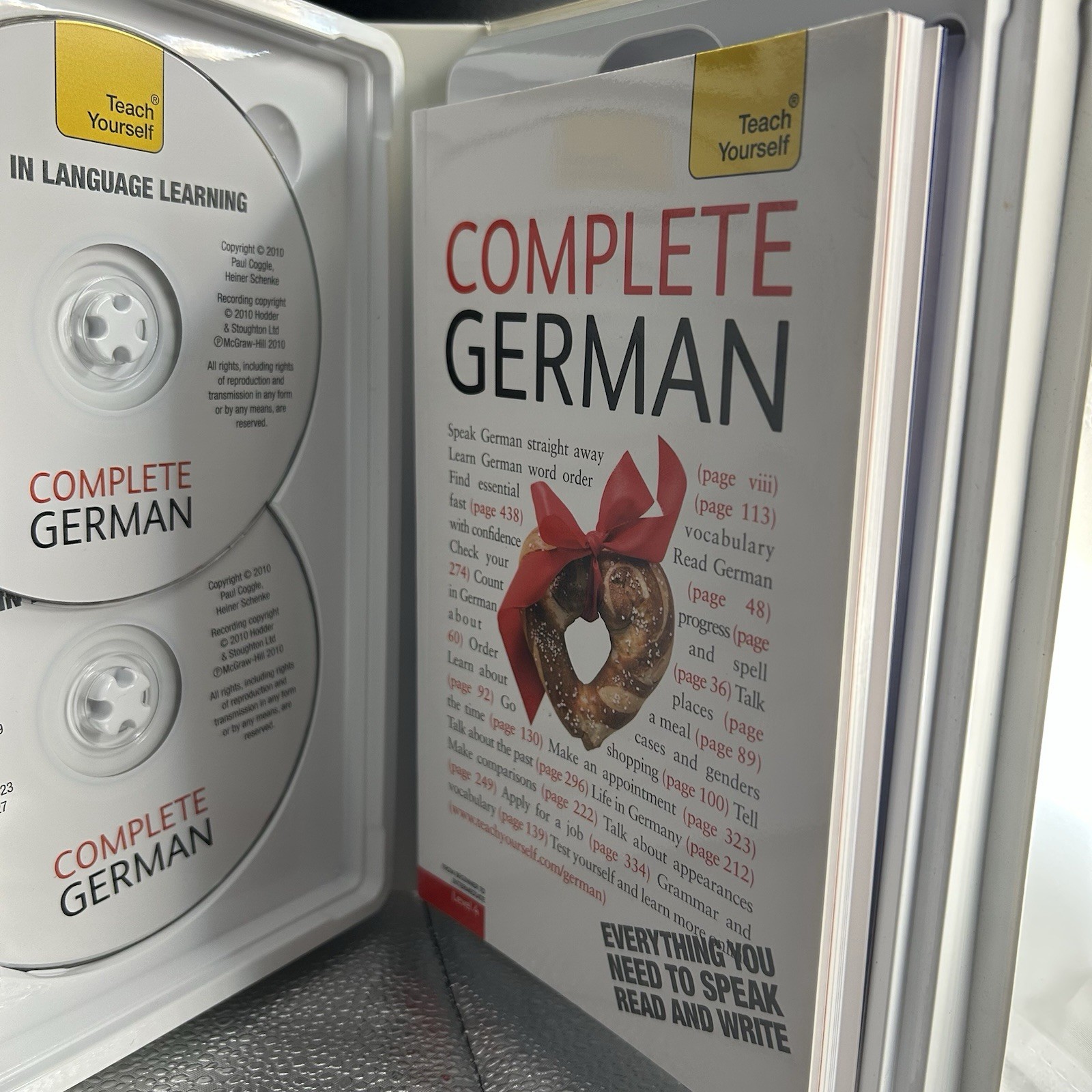 Teach Yourself Complete German Course Book 2 Audio CDs Learn Language