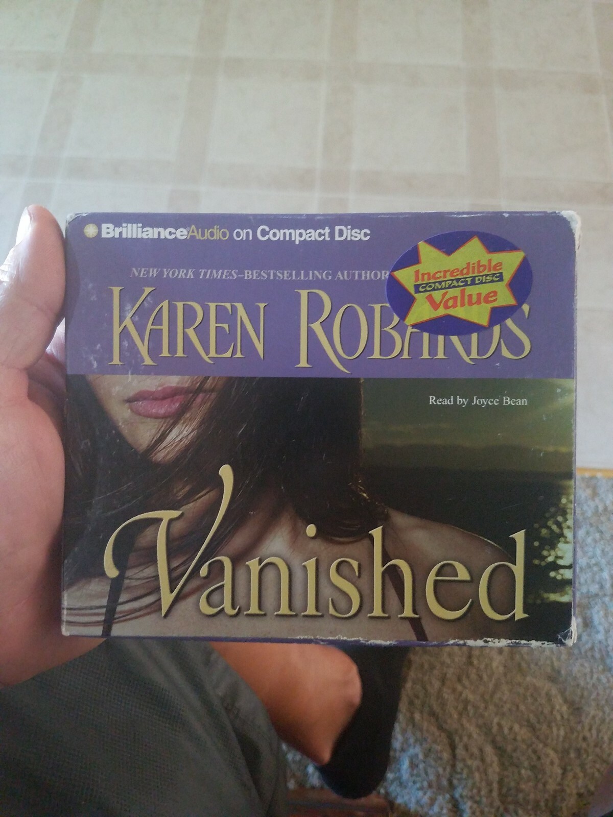 VANISHED by Karen Robards [Abridged, CD]