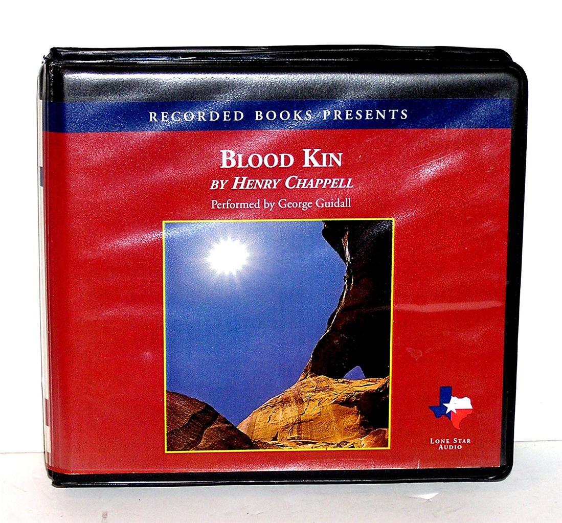 BOOK/AUDIOBOOK CD Henry Chappell Fiction Novel Western BLOOD KIN