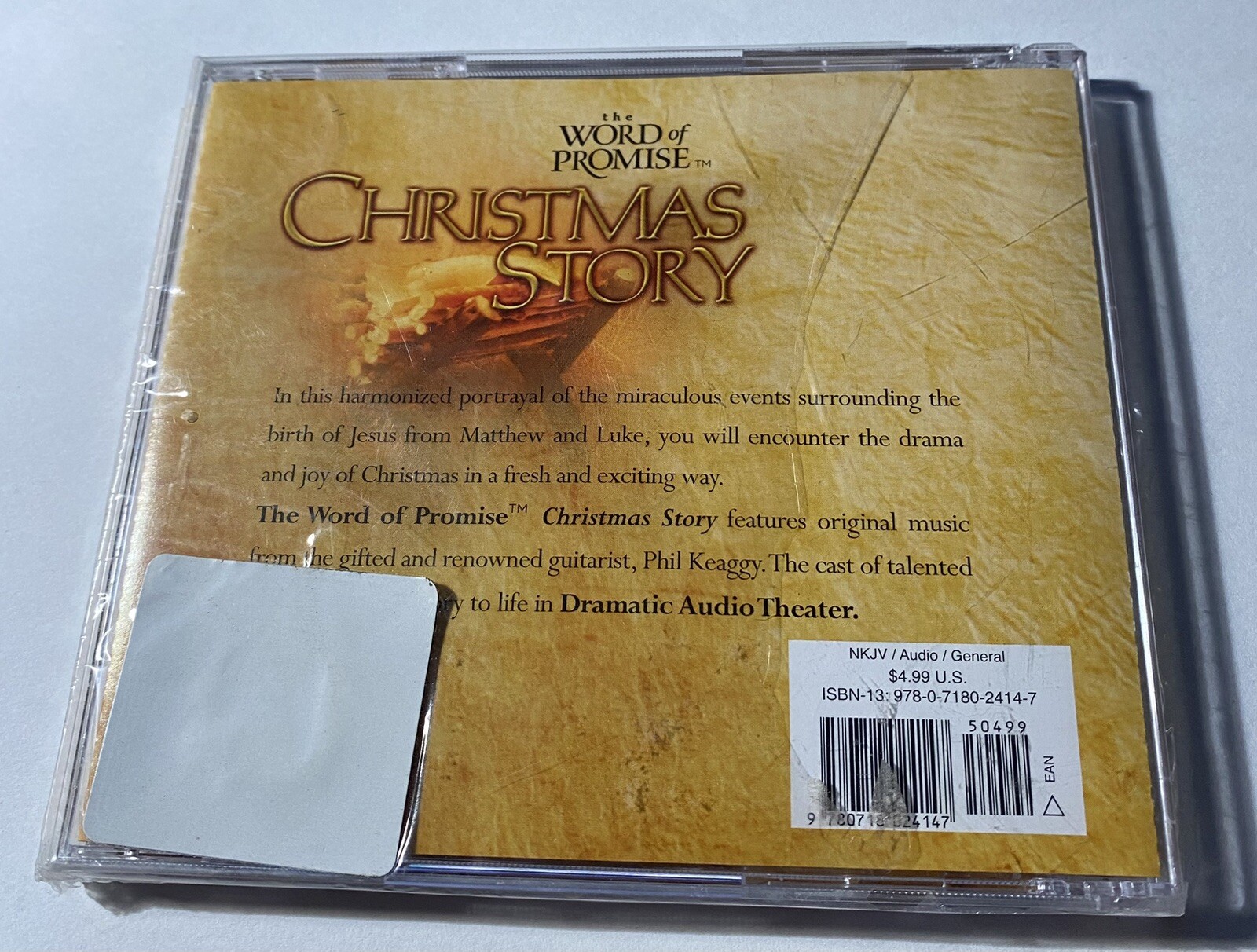The Word of Promise Christmas Story by Thomas Nelson Publishing Staff ( CD 2007)