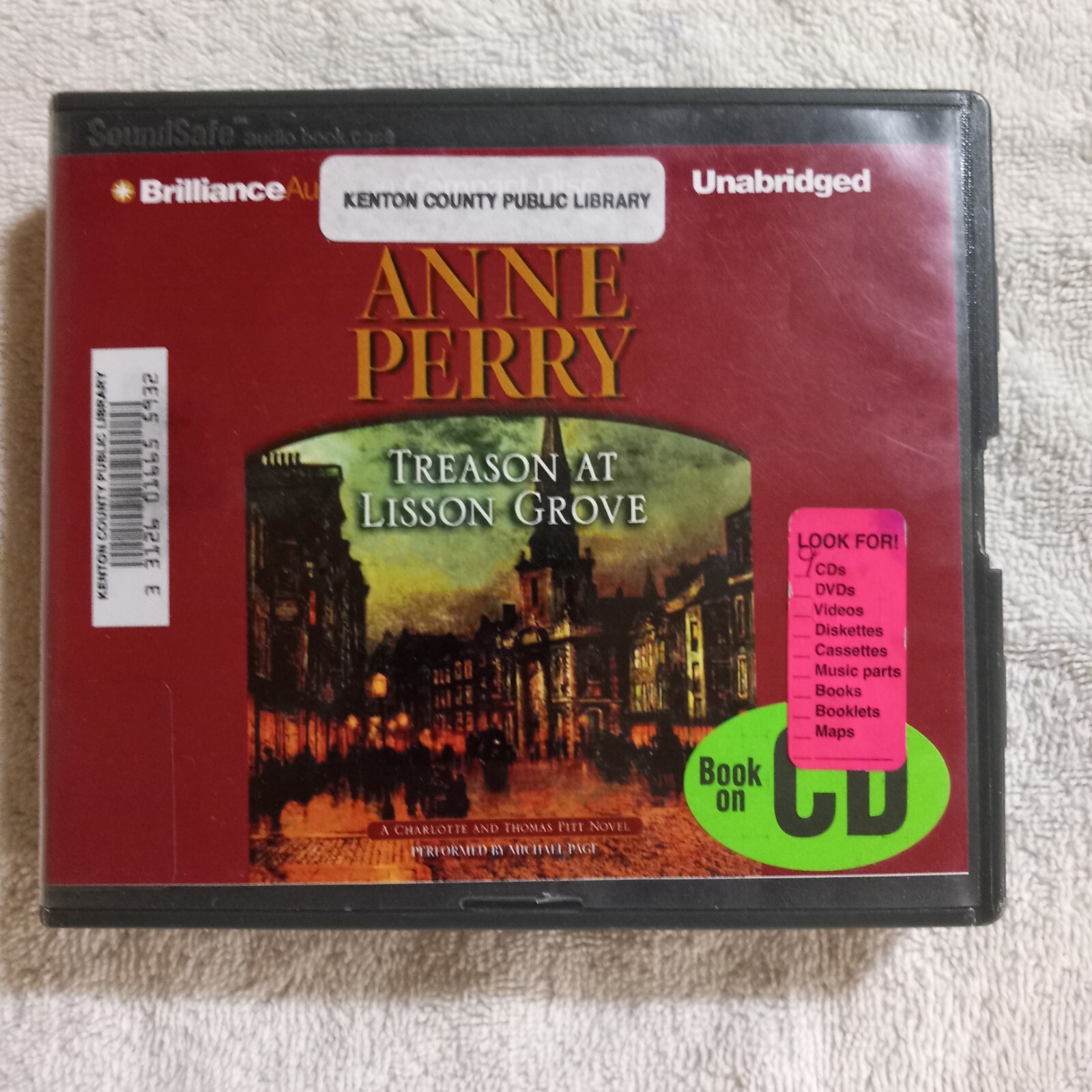 Treason at Lisson Grove by Anne Perry (2011, Charlotte and Thomas Pitt #26)