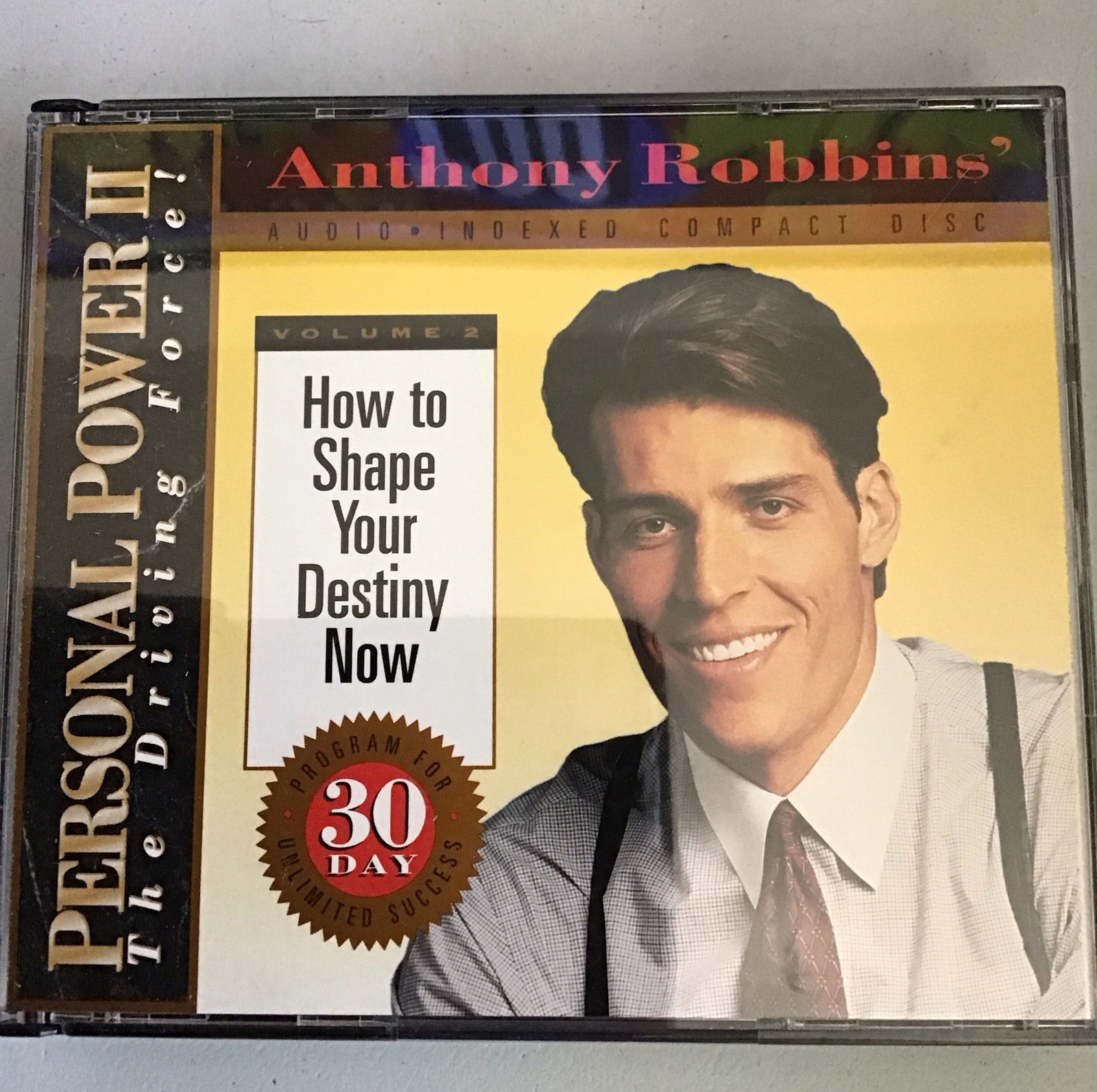Anthony Robbins Personal Power II Vol 2 How To Shape Your Destiny Now 2 CD