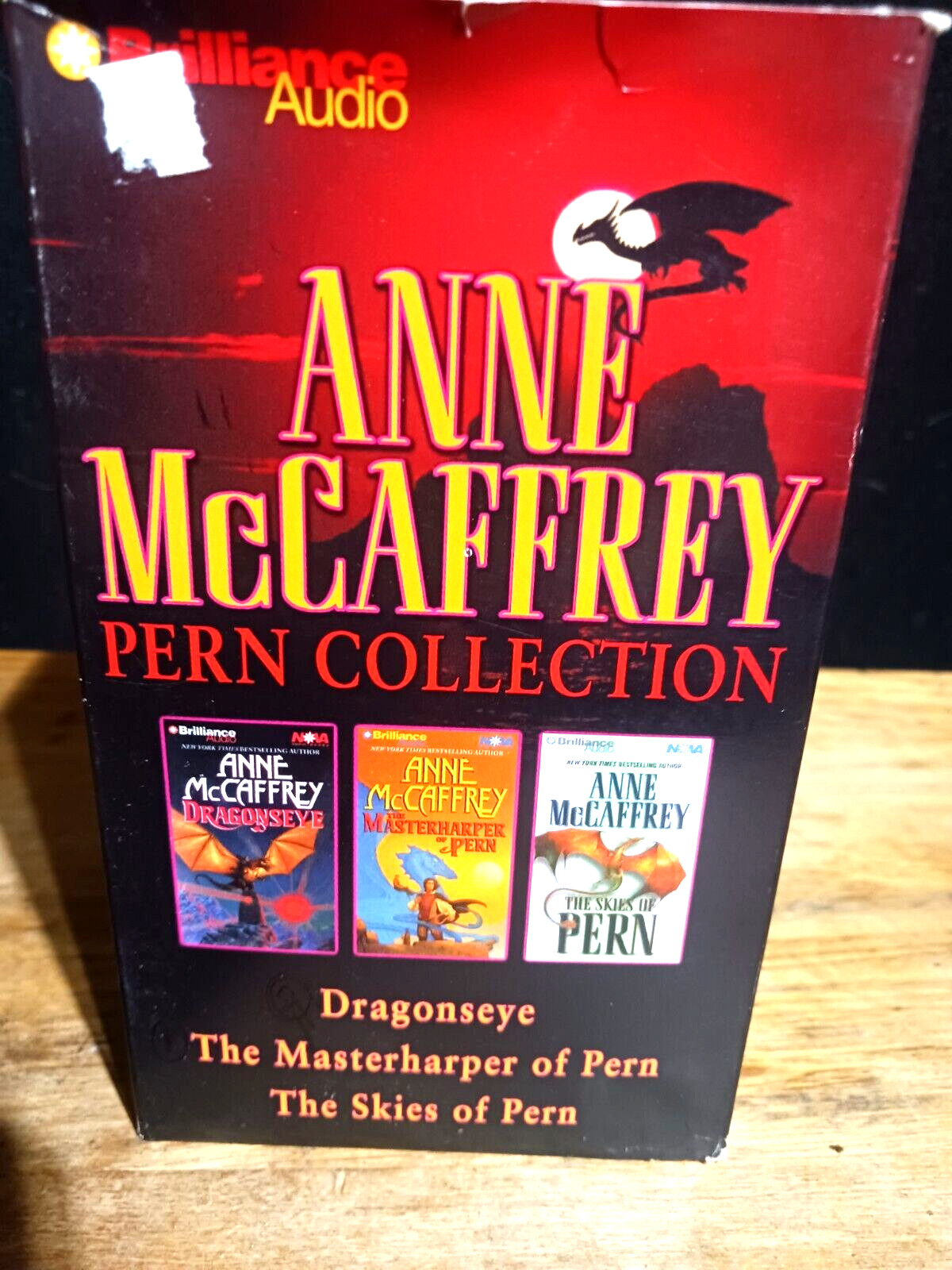 Anne McCaffery Pern Collection Audio Cassettes 3 Book Collection Audiobook
