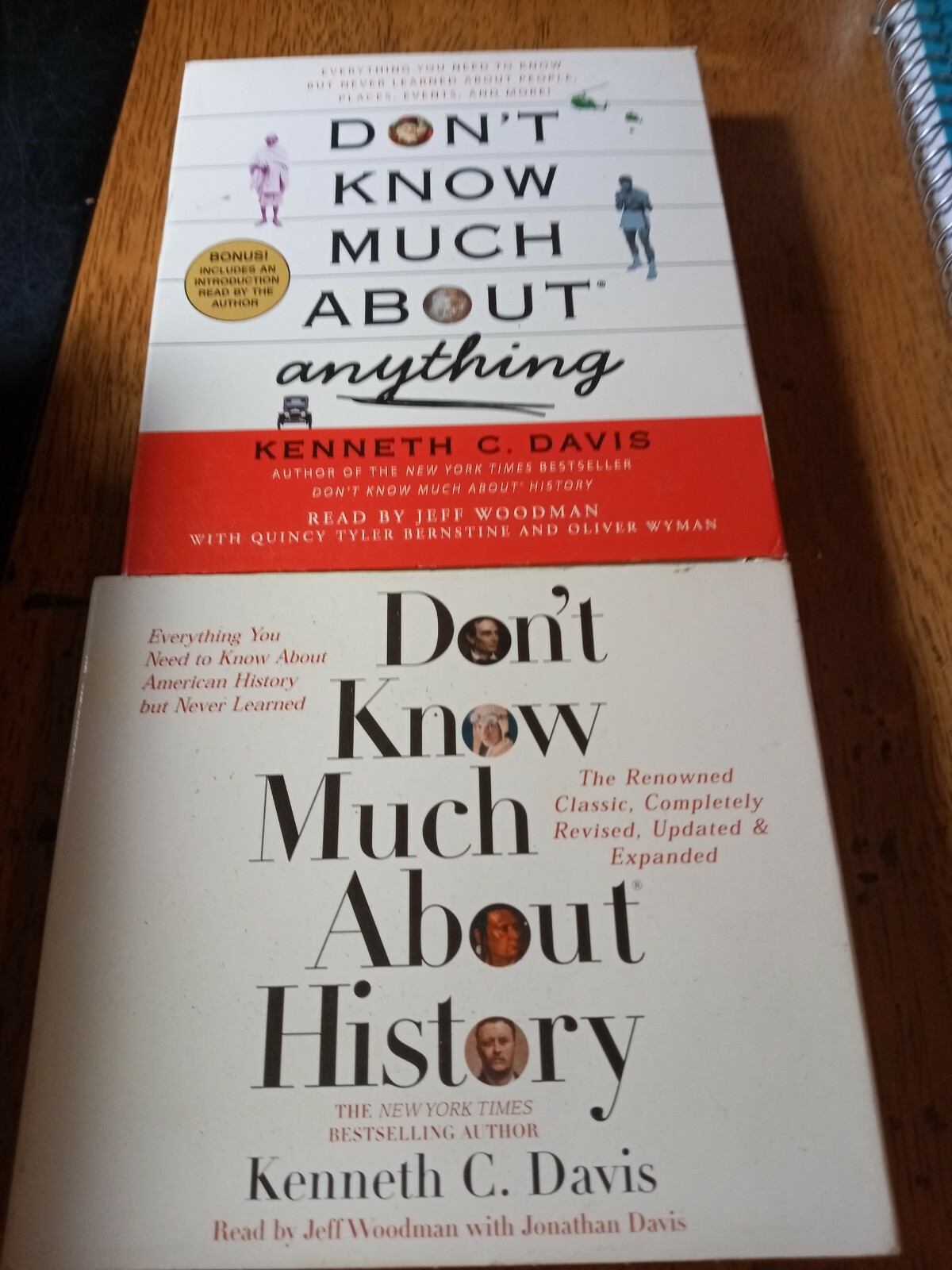 Don’t Know Much about History & don’t know much about anything