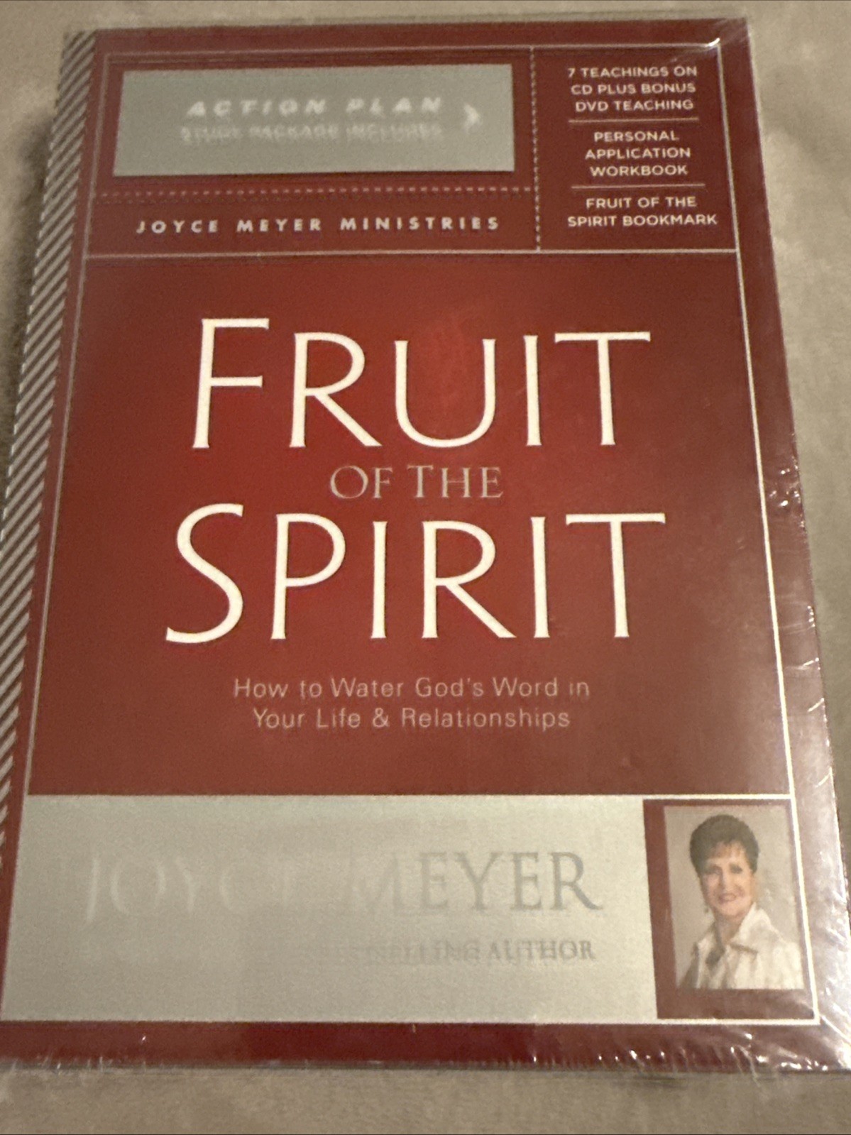 Joyce Meyer Fruit of the Spirit Action Plan God’s Word (CD & DVD) Brand New