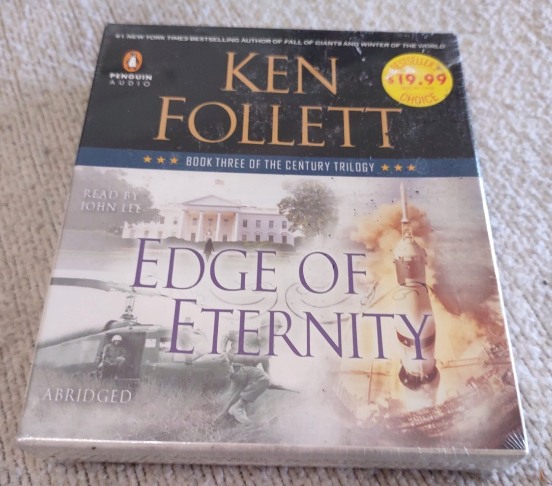 Edge of Eternity: Ken Follett Audio Book 10 CD’s Abridged Brand New Sealed
