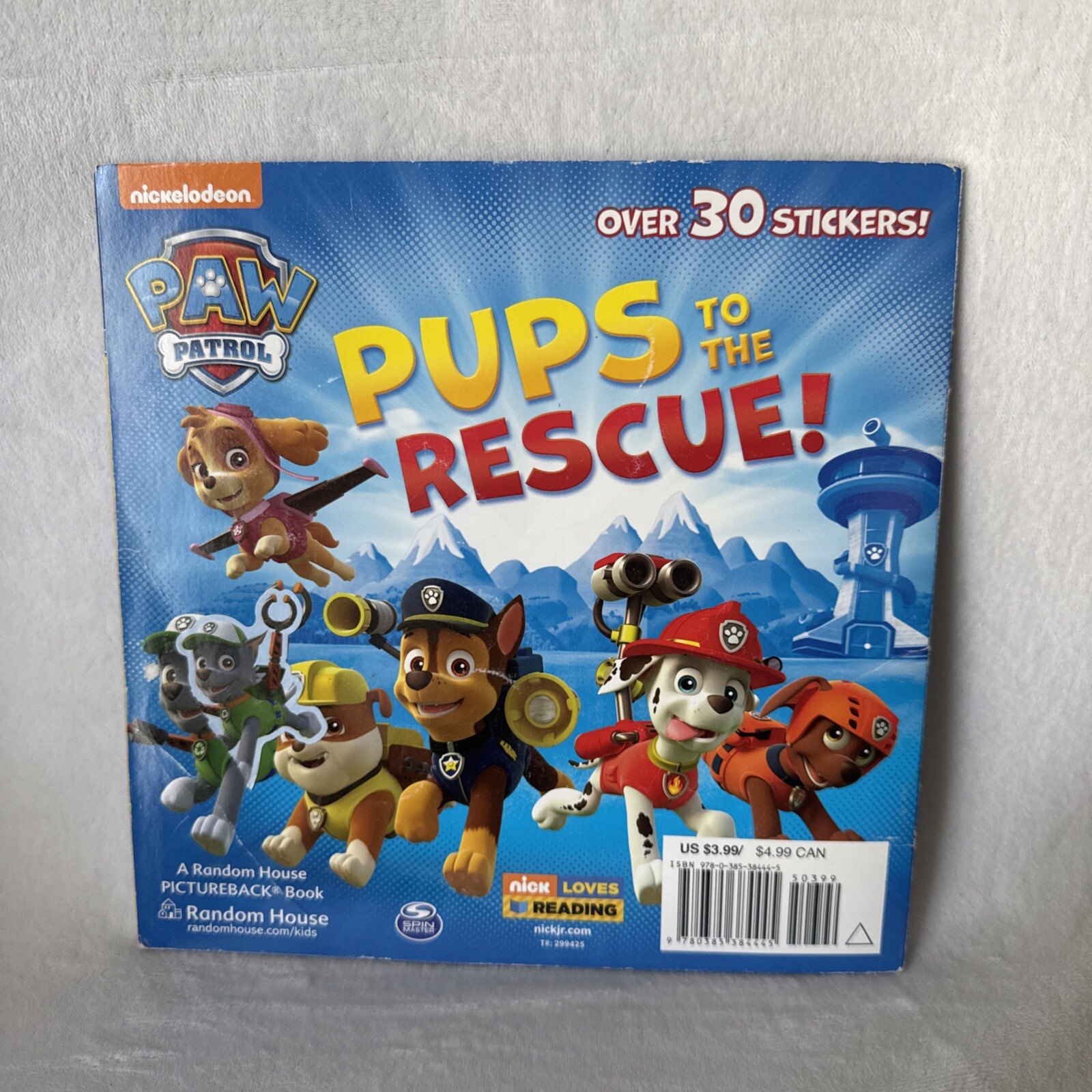 Pups to the Rescue! (Paw Patrol) (Pictureback(R)) — Paperback — GOOD