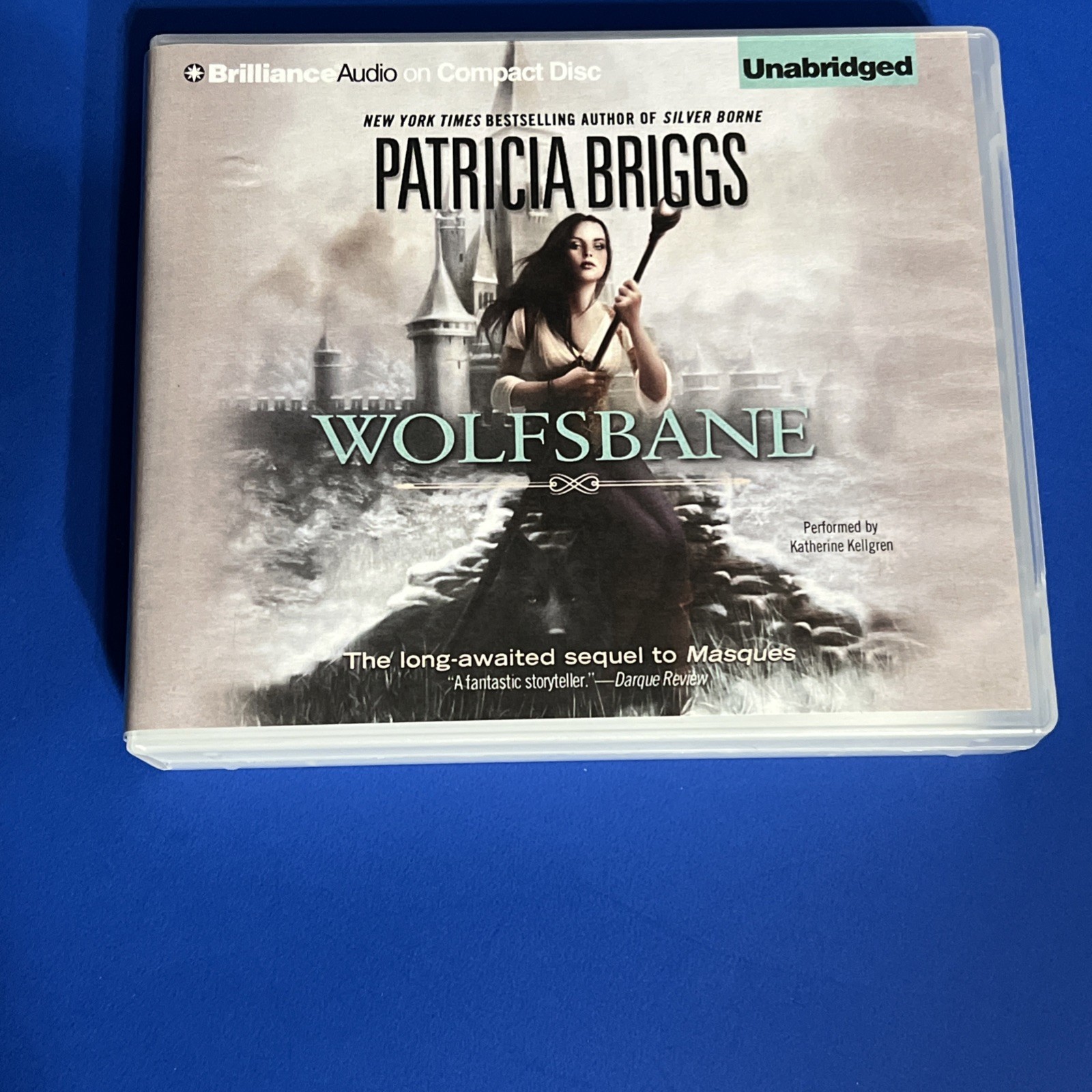 Wolfsbane Patricia Briggs Audiobook on CD, 2010, Unabridged, 8 Discs. See Descr