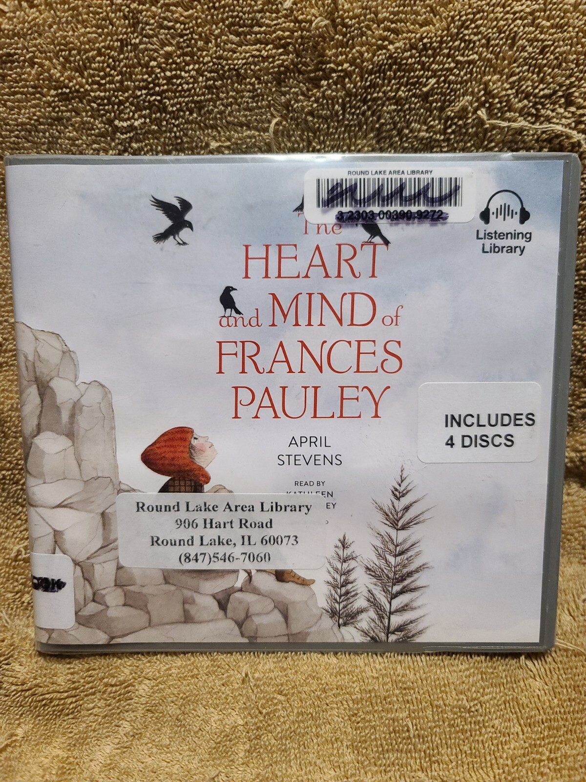 Shelf62N Audiobook~The heart and mind of Frances pauley- April stevens- unabridg