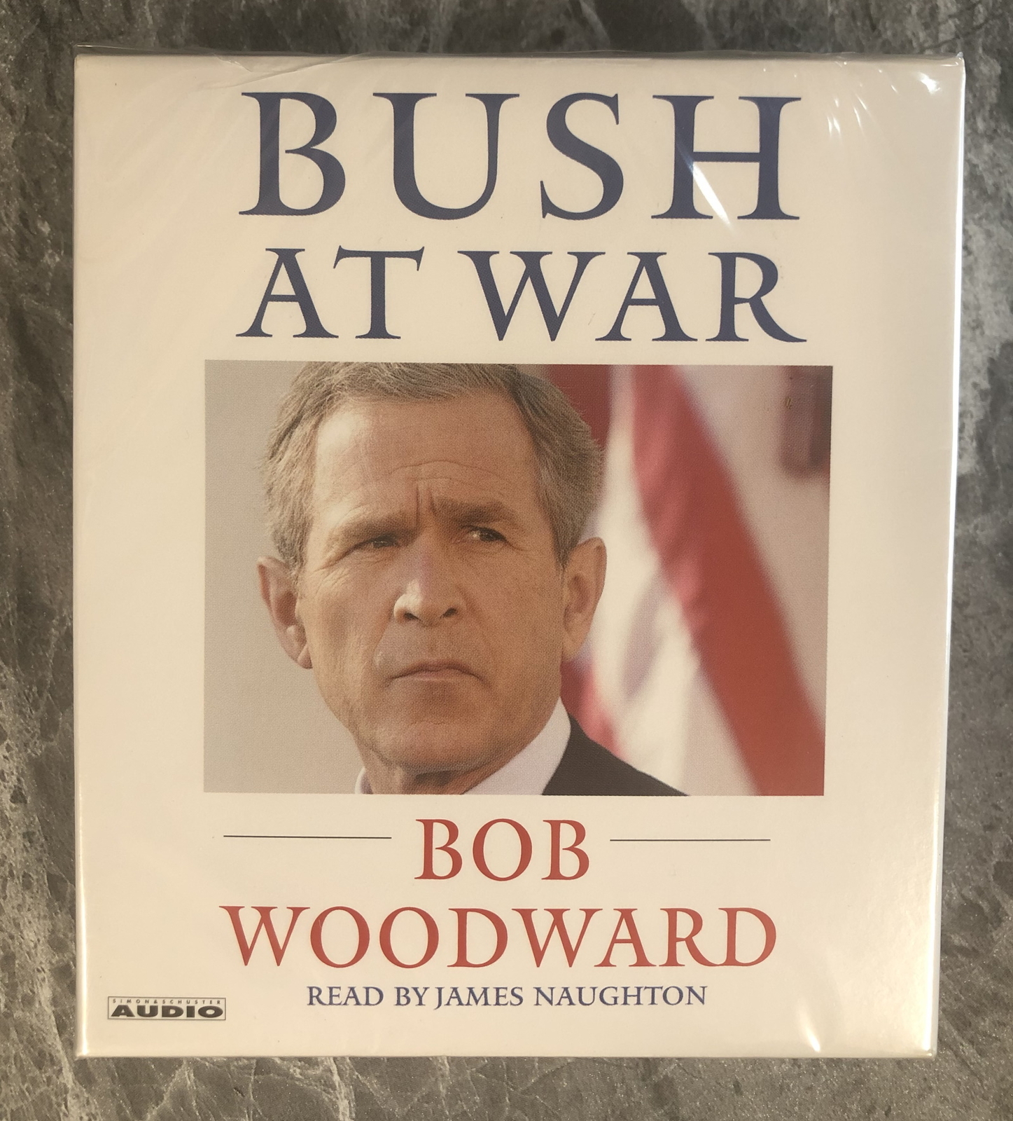 NEW Bush At War by Bob Woodward [Audiobook on CD, Simon & Schuster, ©2002]