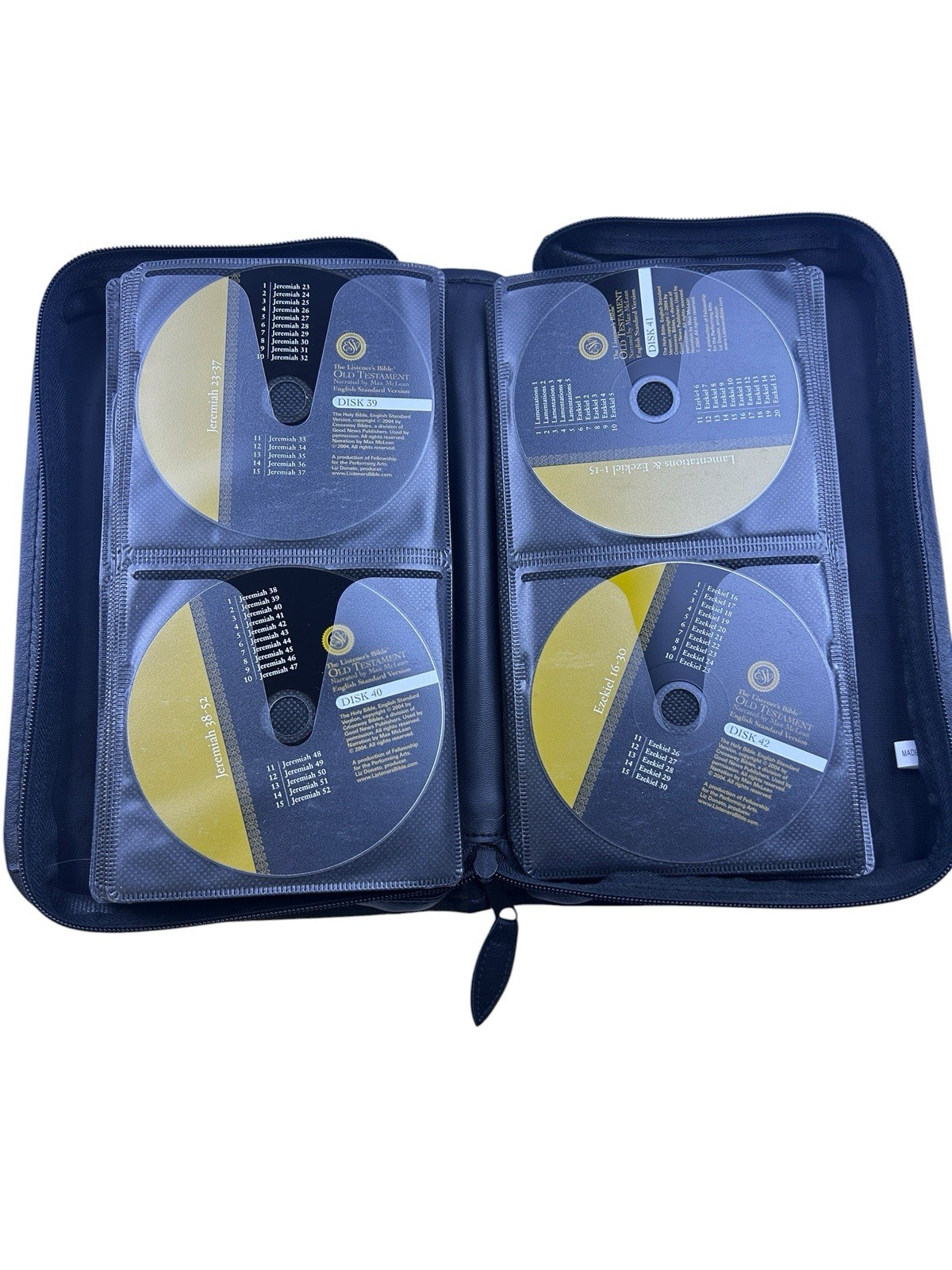 The Listener’s Complete ESV Bible by Max McLean (62 Audio CDs, 75 Hours)