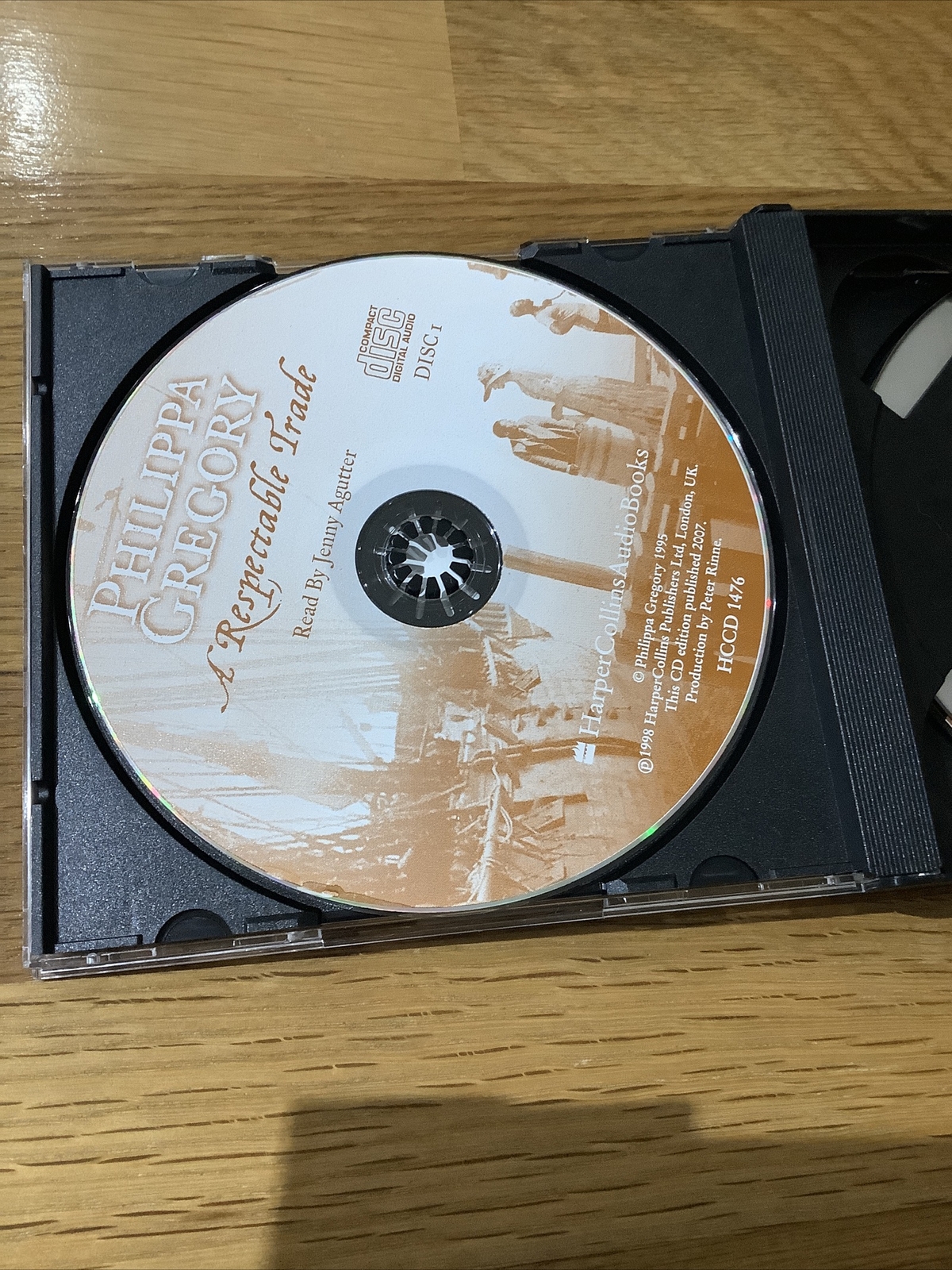 A Respectable Trade by Philippa Gregory (3 Disc Audiobook Read By Jenny Agutter)