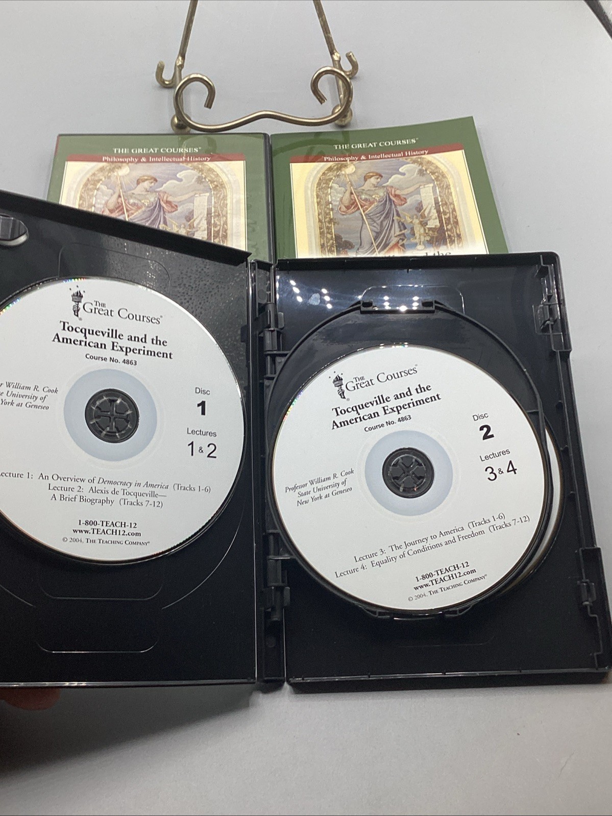 Great Courses: Tocqueville and the American Experiment 2004 Part 1 &2 Guidebook