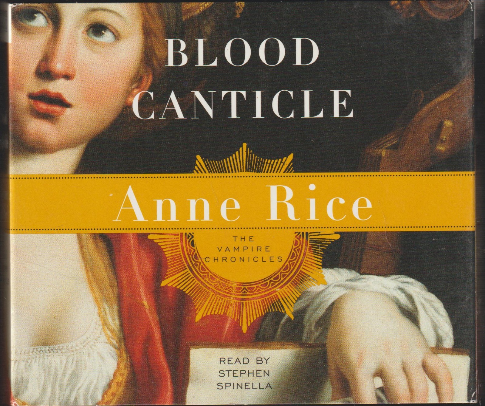 Anne Rice Blood Canticle read by Stephen Spinella Audiobook 5 CDs Library Copy