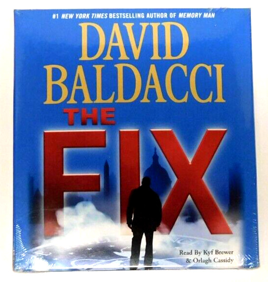 David Baldacci The Fix Abridged Audiobook 8 Hours 7 CDs Factory Sealed