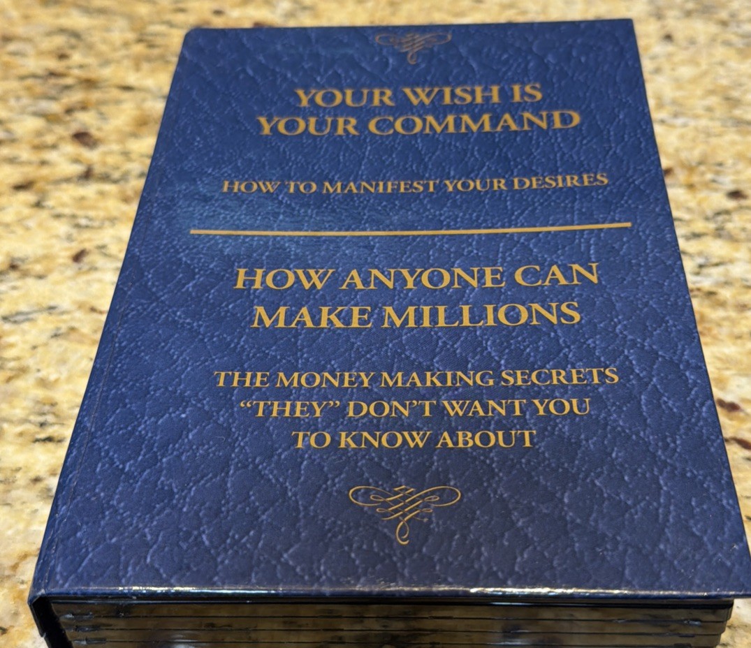 Your Wish Is Your Command/ How Anyone Can Make Millions Audiobook-Rare 13-CD