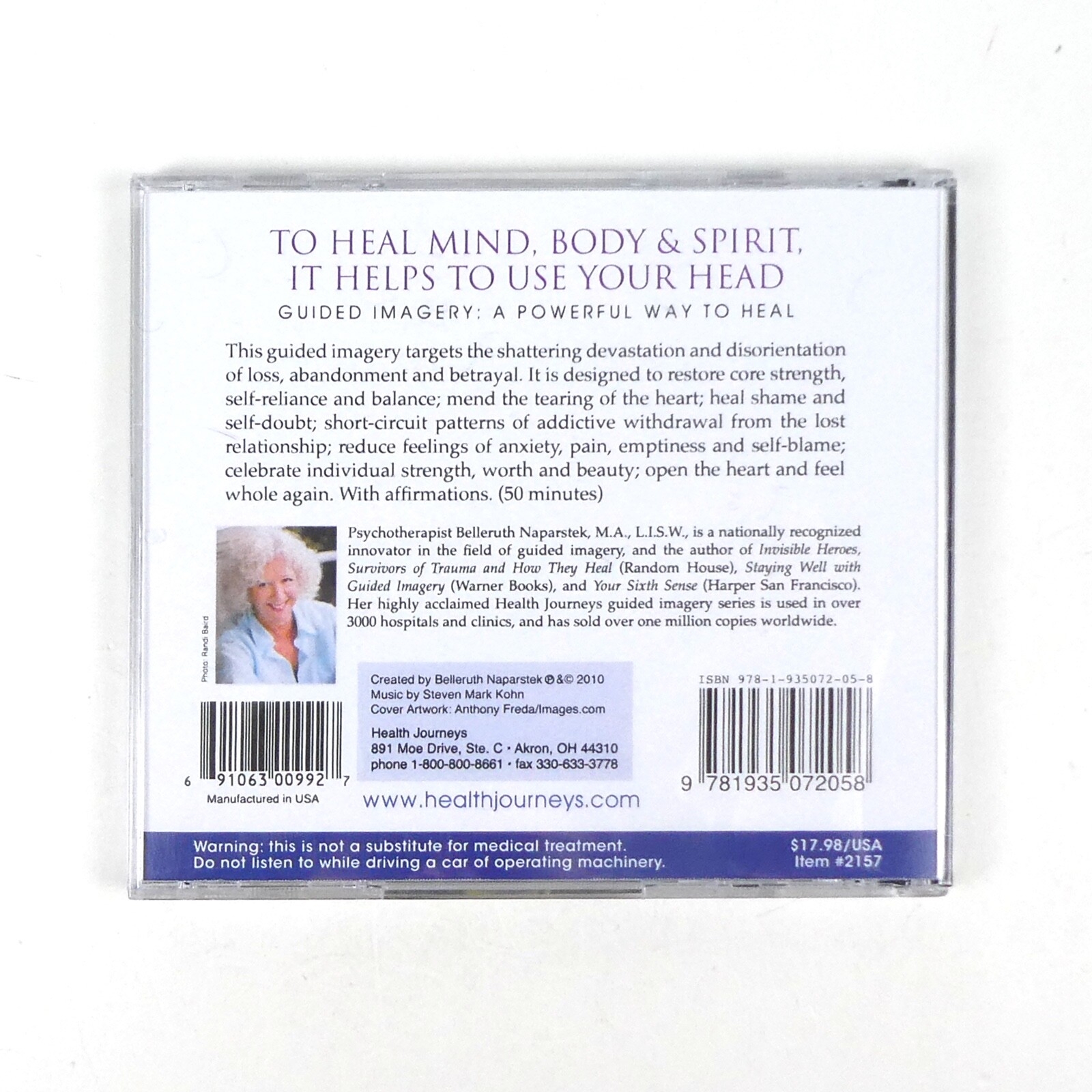 Help for HEARTBREAK ABANDONMENT BETRAYAL BREAKUP Guided Imagery CD self hypnosis