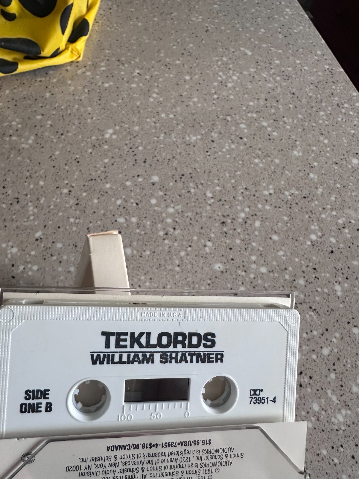 Jake Cardigan Ser.: Tek Lords by William Shatner (1991, Audio Cassette, Abridged