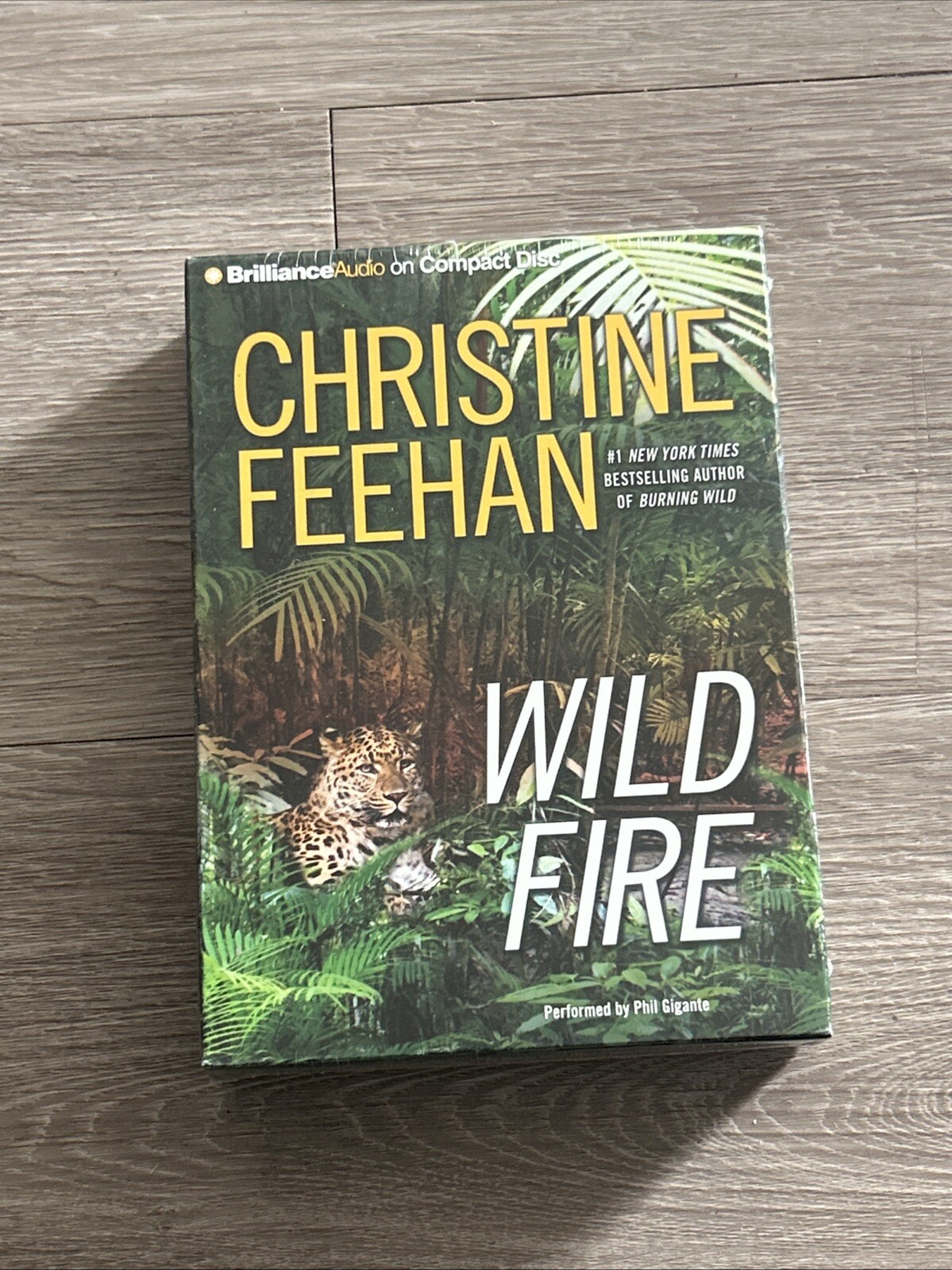 Leopard Ser.: Wild Fire by Christine Feehan (2010, Compact Disc, Abridged…
