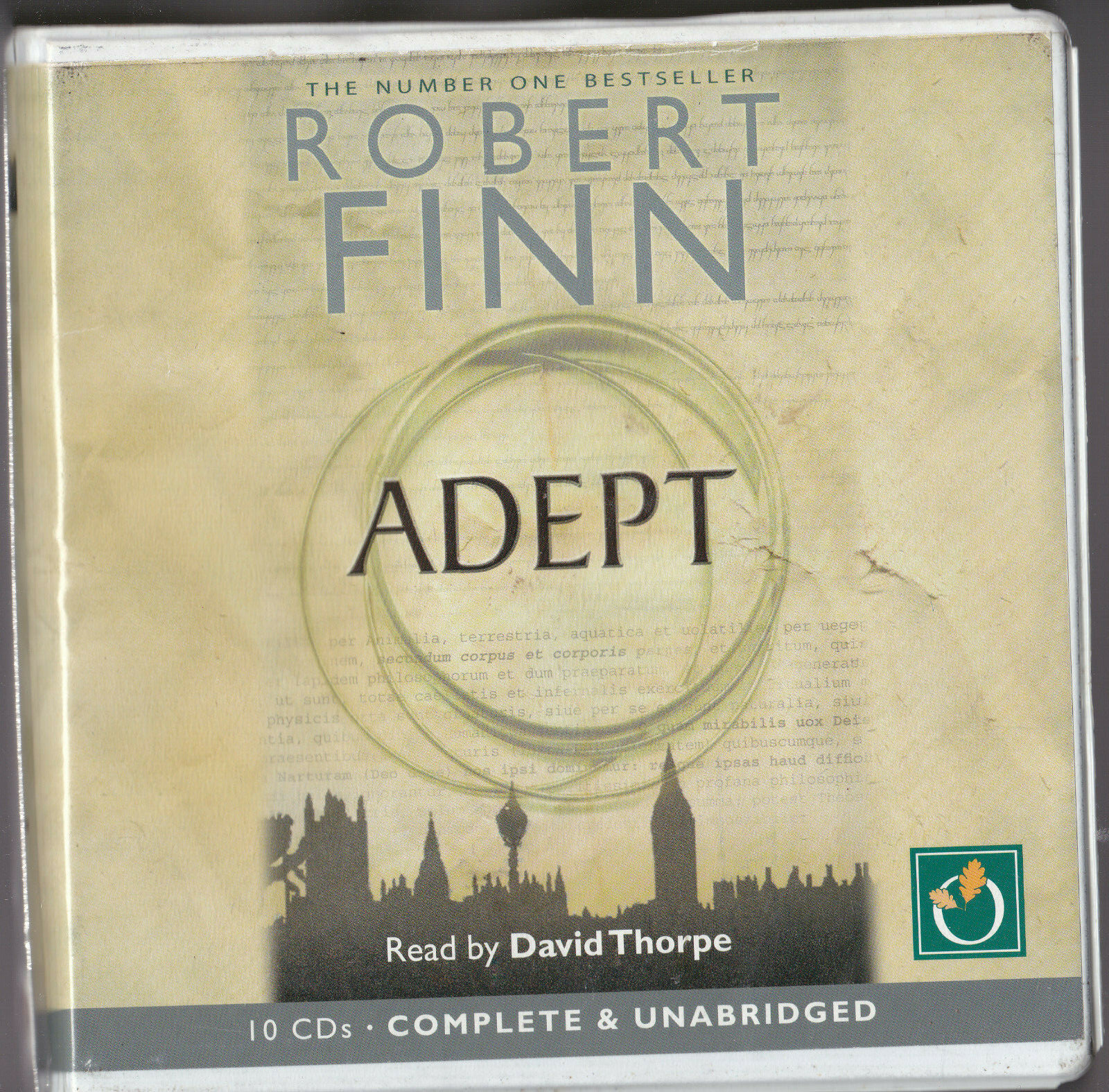 Adept Audio CD – Audiobook by Robert Finn read by David Thorpe runtime over 13 h