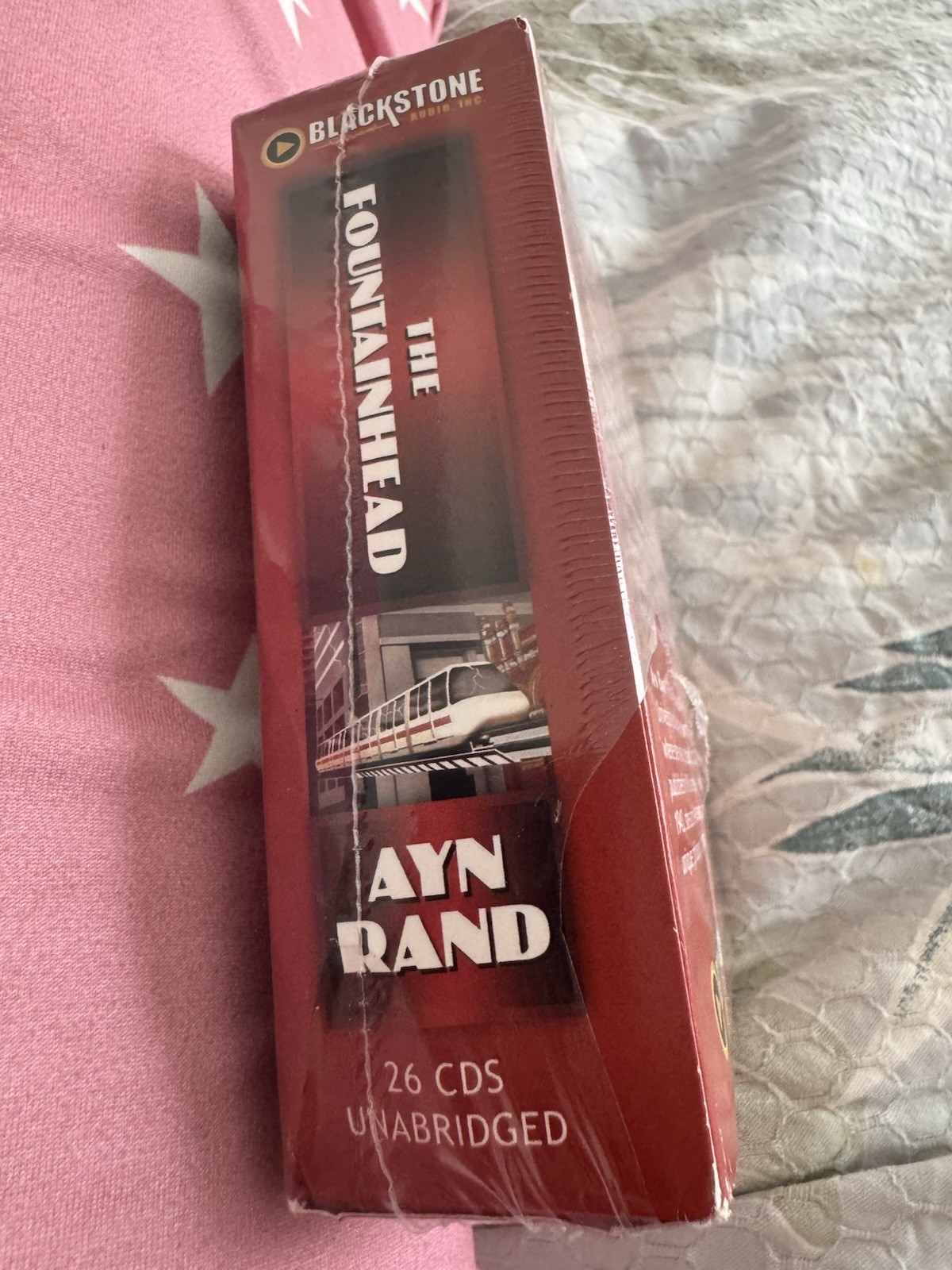 The Fountainhead by Ayn Rand (1994 24CD Sealed NEW SEALED Audio
