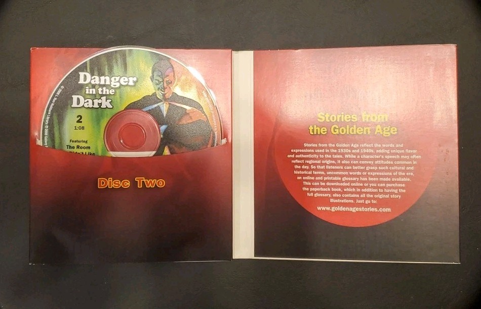 Danger in the Dark Unabridged Audiobook by L Ron Hubbard CD Autographed Daley
