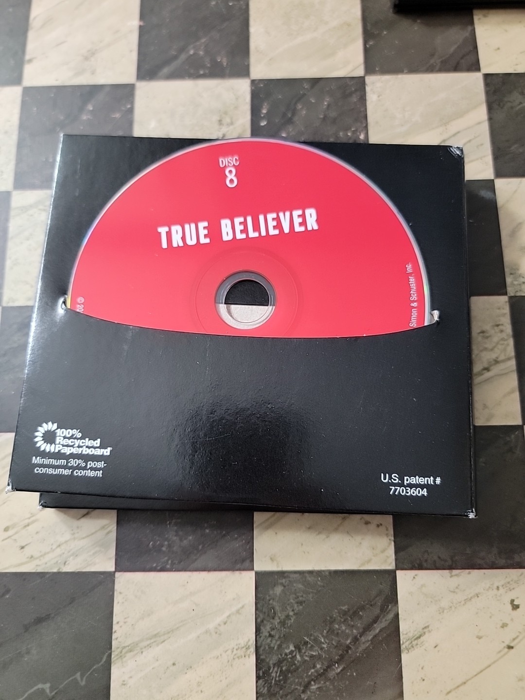 True Believer : A Novel by Jack Carr (2019, Compact Disc)