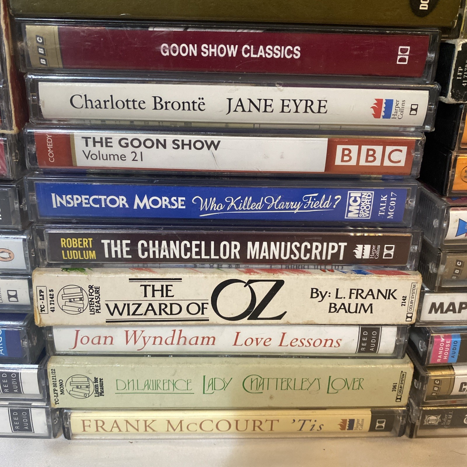 Audiobook Joblot / Bundle Cassette Tape Talking Books Mixed Genres Singles /Sets