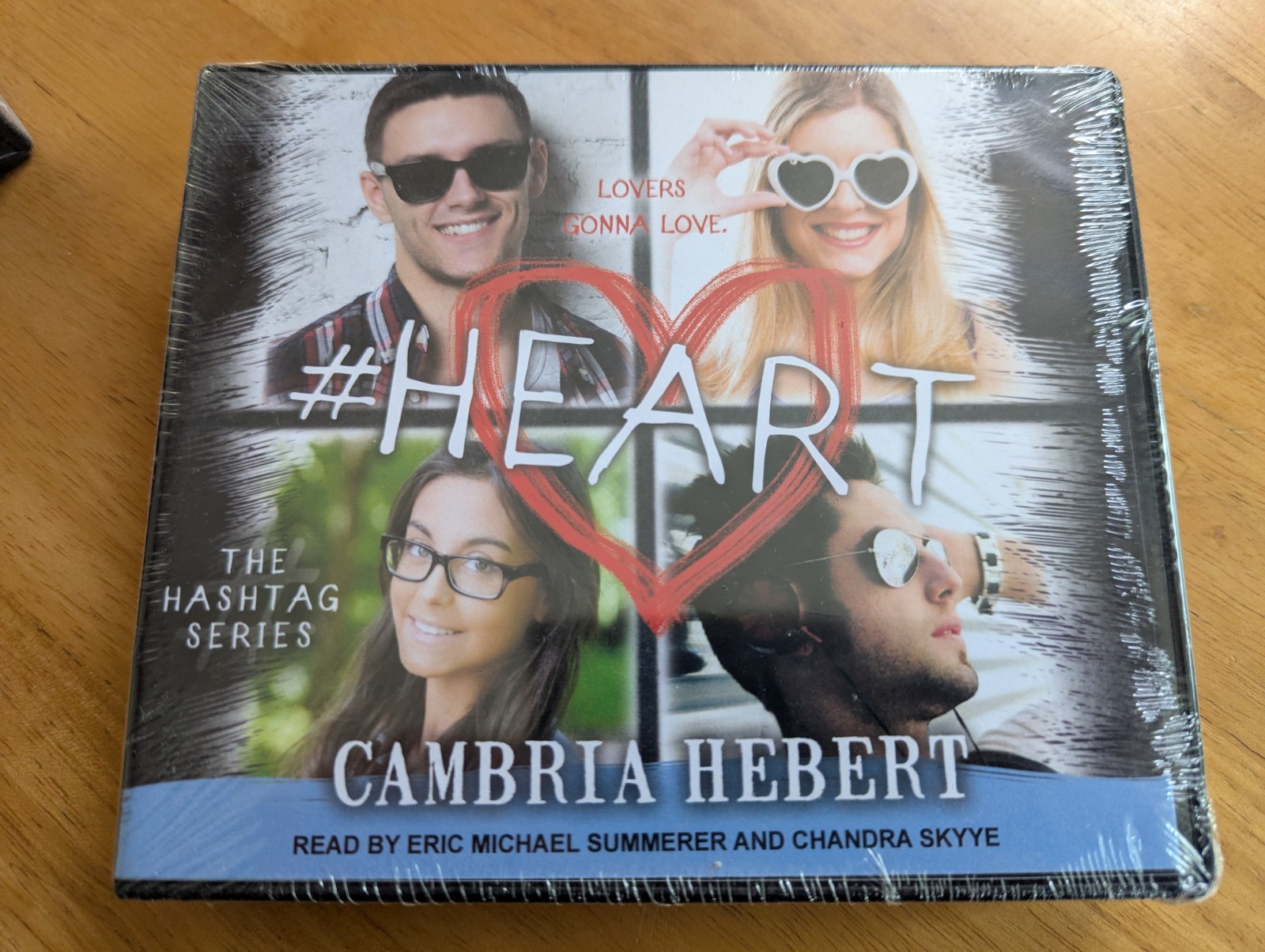 NEW! #Heart Cambria Hebert Audiobook Hashtag Series #6 New Adult Sports Romance