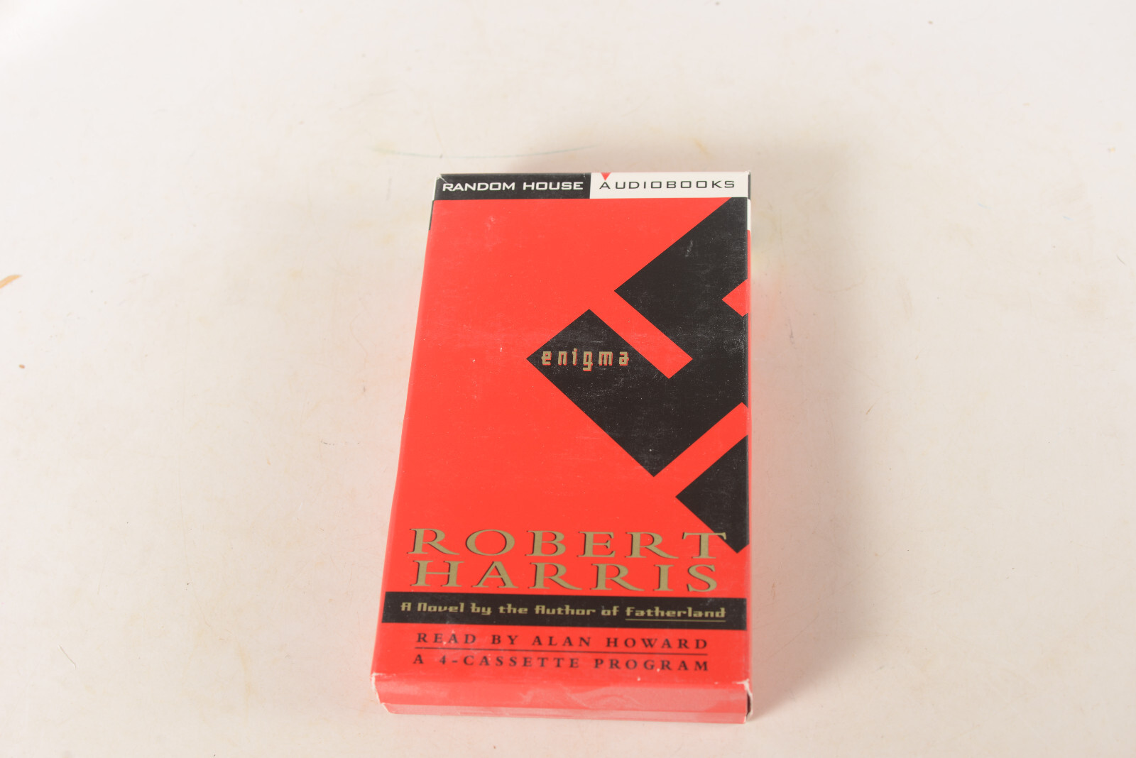 Enigma by Robert Harris (1995, Audio Cassette, Abridged edition)