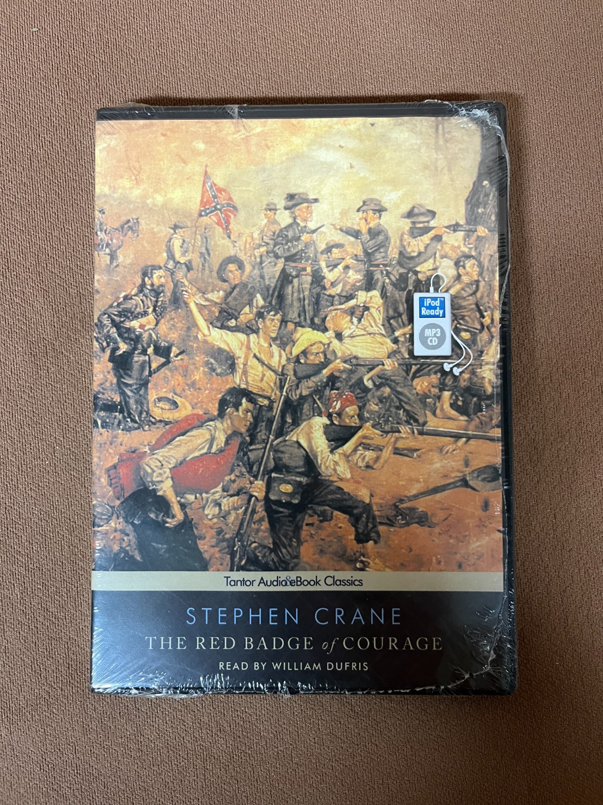 The Red Badge of Courage Stephen Crane Audio Book New Factory Sealed