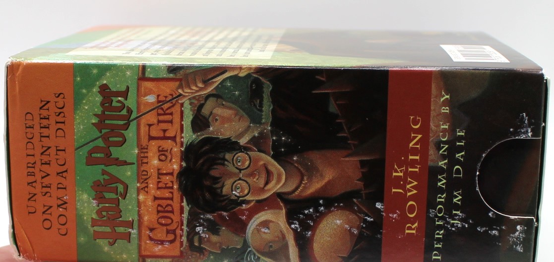 Harry Potter Audiobook CD Lot of 4: Goblet of Fire, Order of Phoenix, Half-Blood