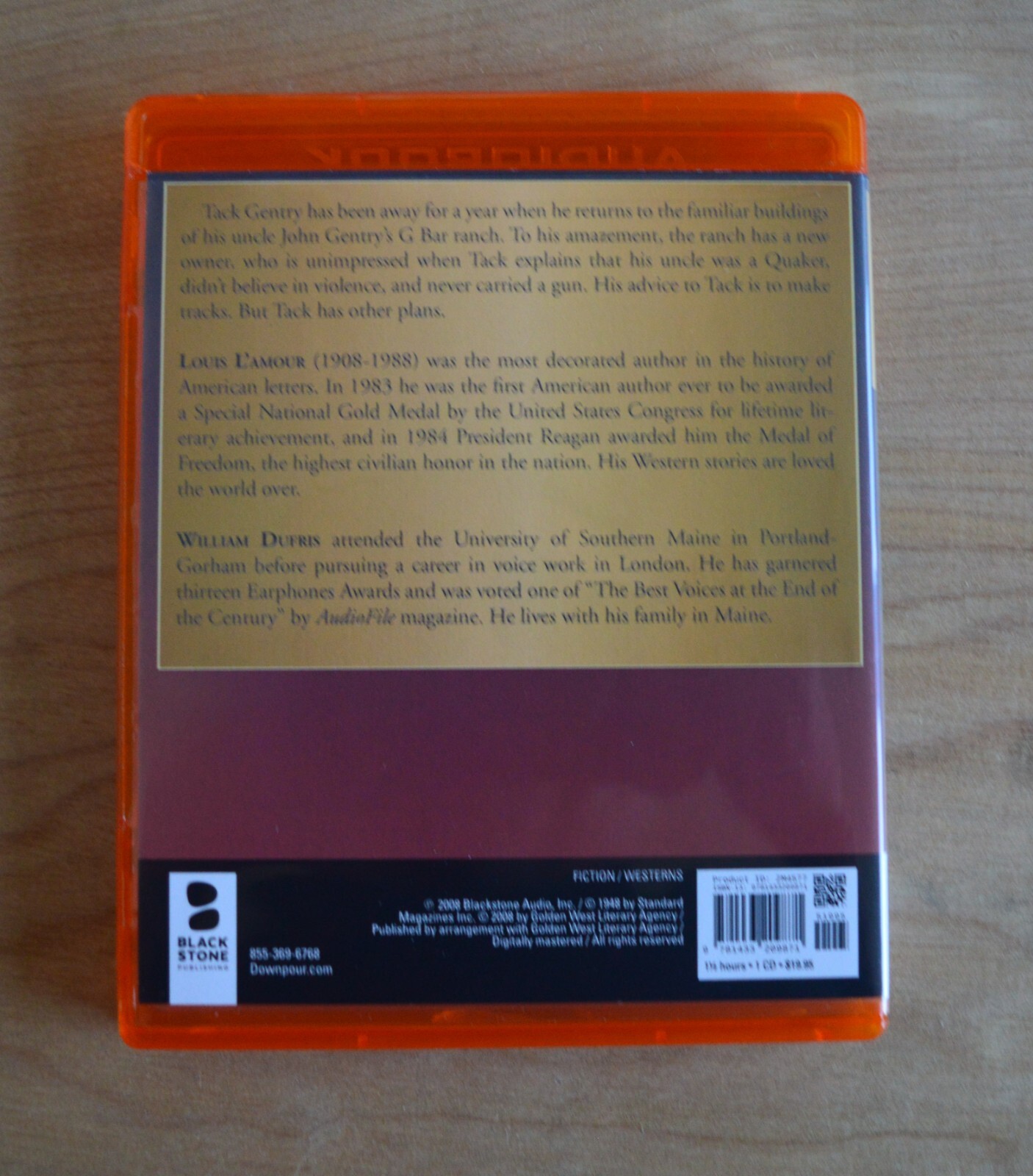 Keep Travelin’ Rider — Louis L’Amour — Unabridged Audiobook MP3CD — Western