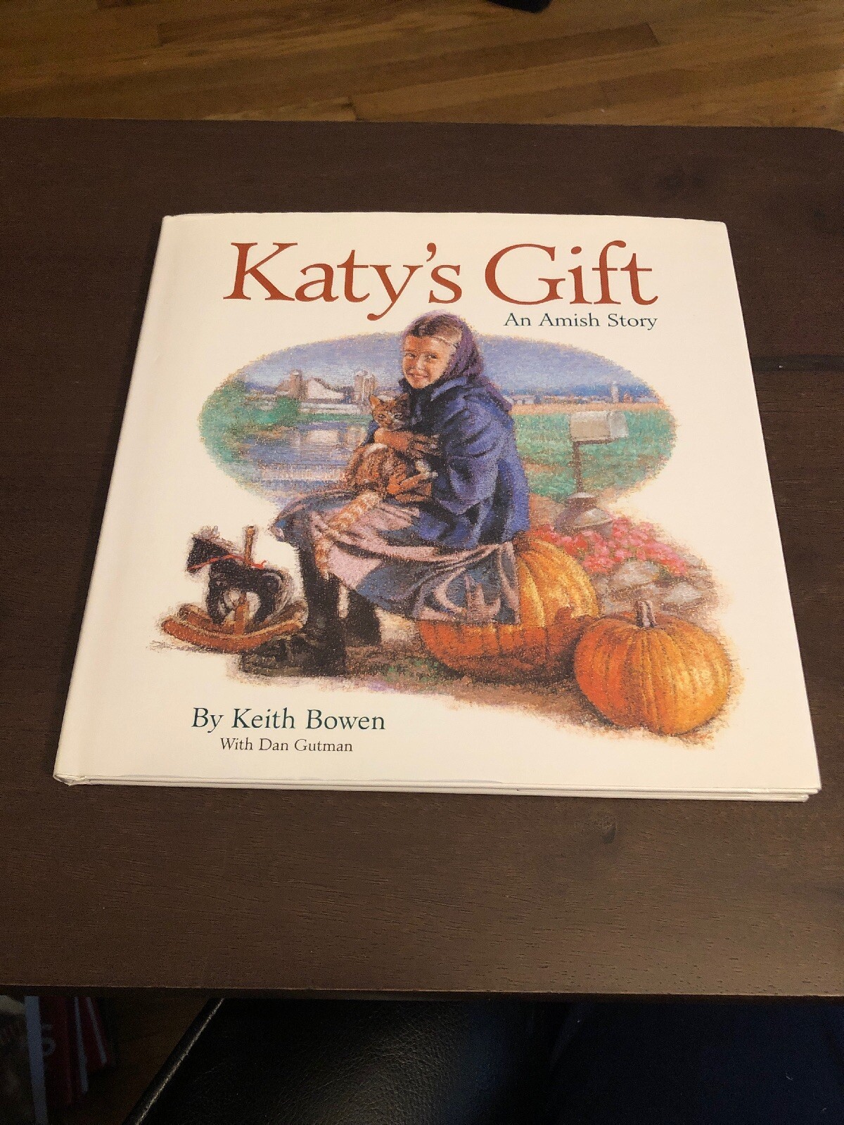 Signed 1st Edition Katy’s Gift An Amish Story Dan Gutman Hologram COA