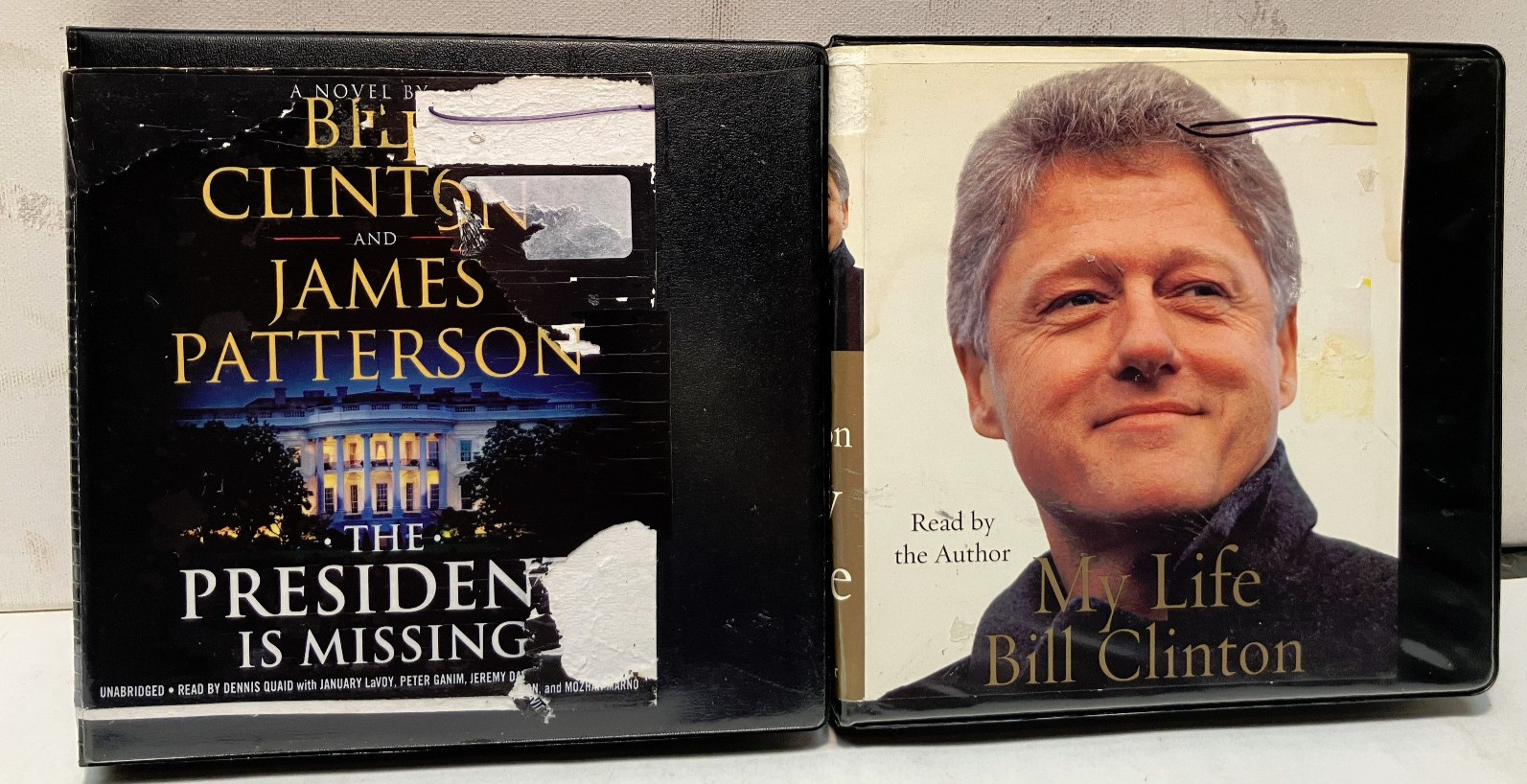 bill clinton,james patterson Audiobooks CDs lot of 2 free shipping