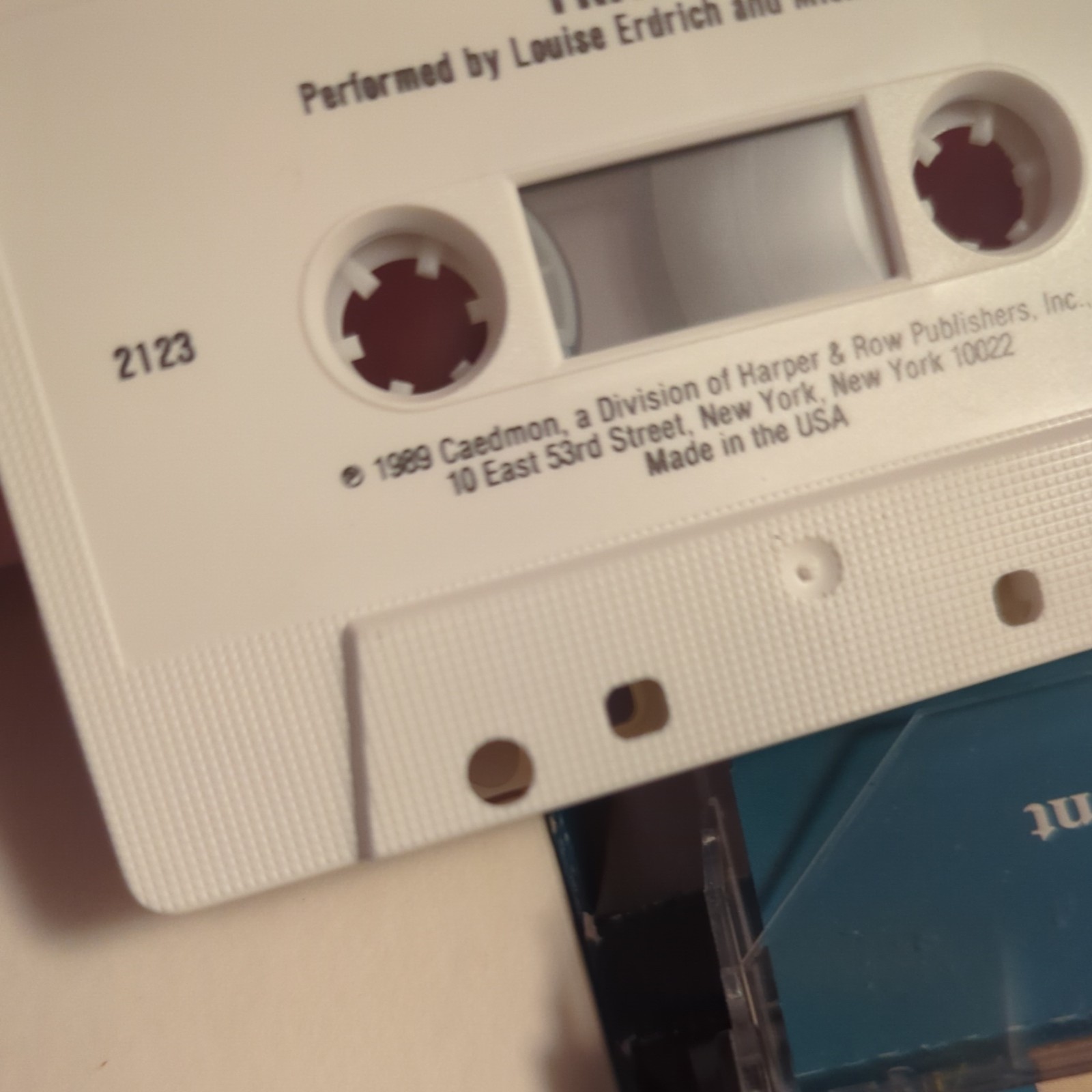 Harper Audio Tracks Louise Erdrich Audiobook Cassette Native Americans Fiction