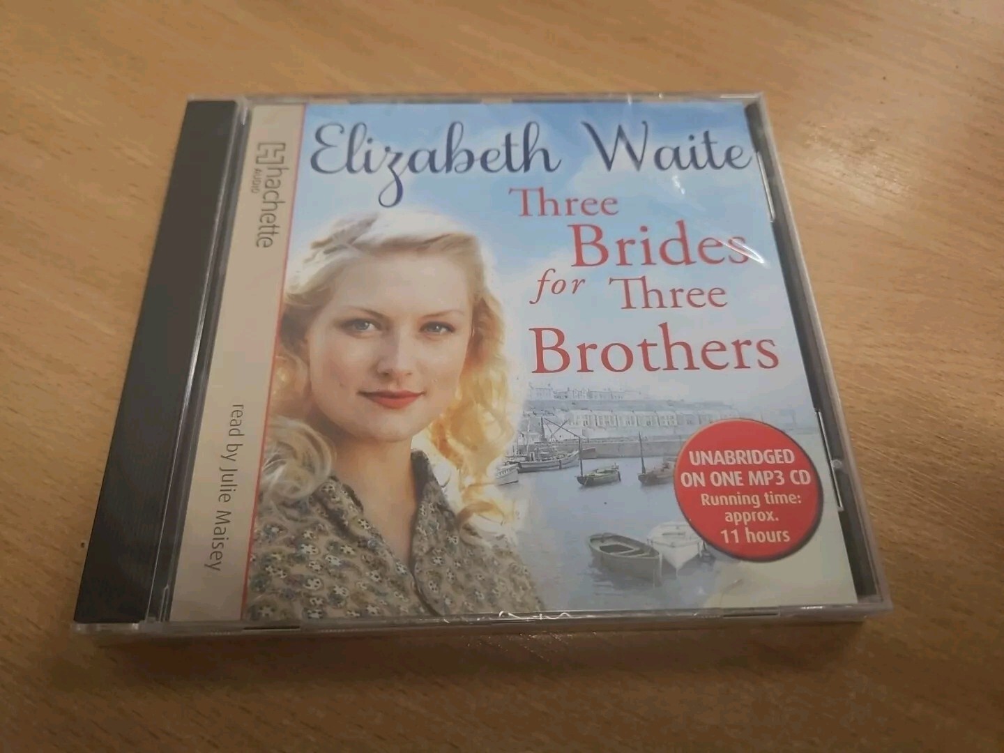 Elizabeth Waite: Three Brides for Three Brothers (MP3 CD Audiobook) Sealed
