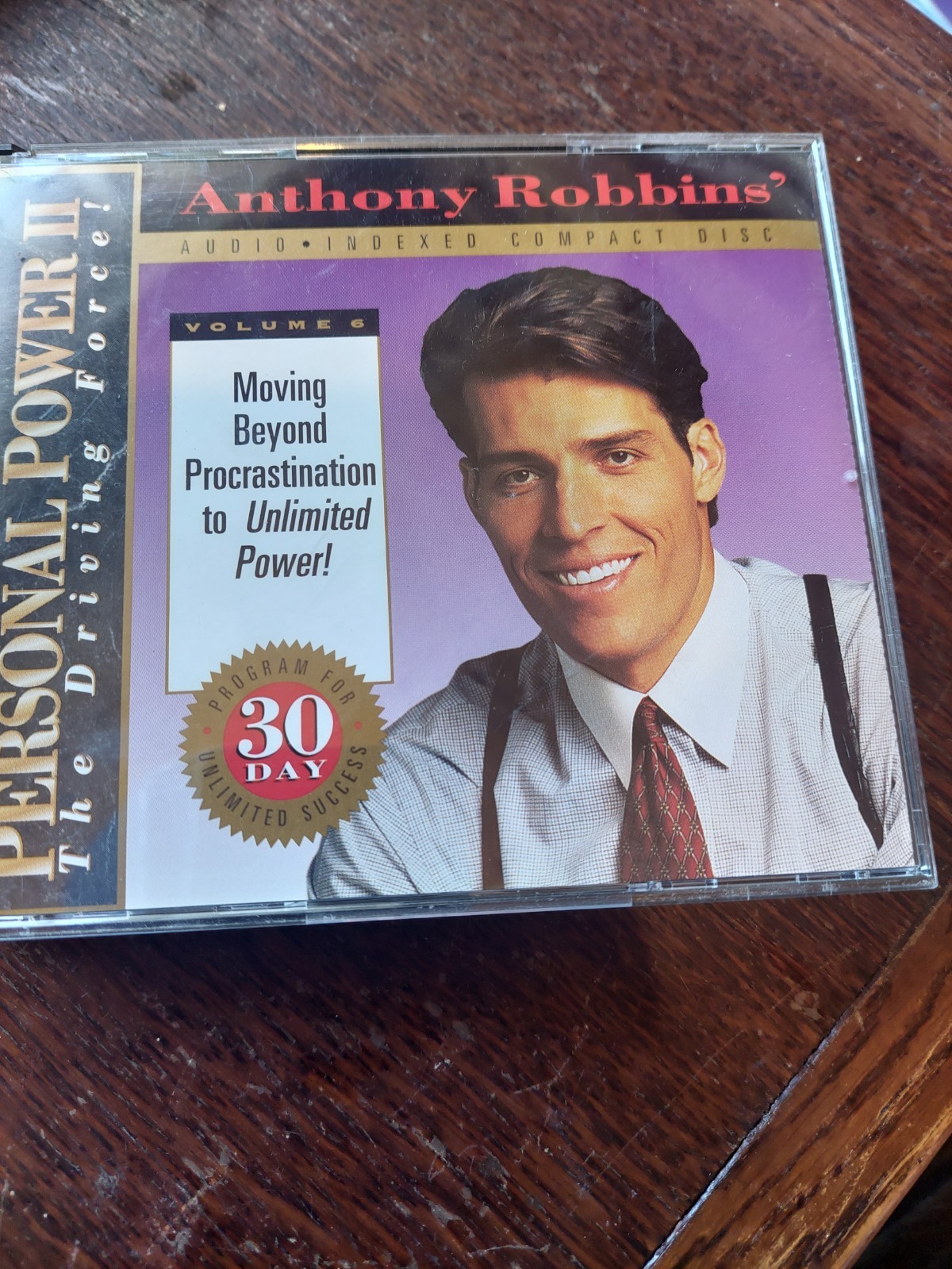 Anthony Robbins Personal Power II Moving beyond procrastination to unlimited pow