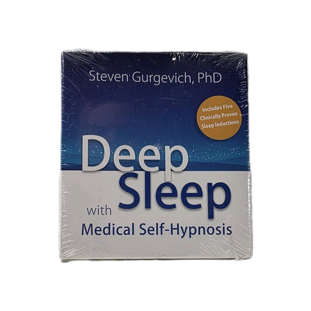 Deep Sleep with Medical Self-Hypnosis 2 CD Set 2009 New Sealed