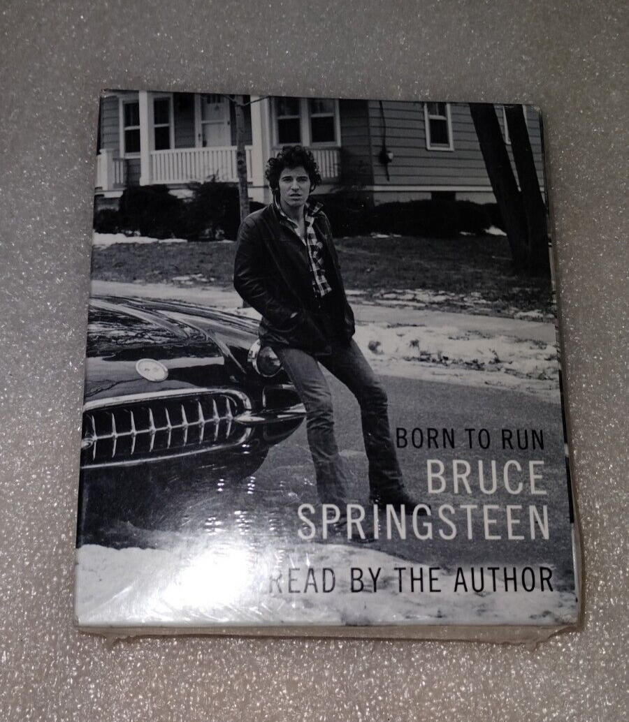 «Born to Run» Audiobook + «Darkness on the Edge of Town» Spring Bound Notebook
