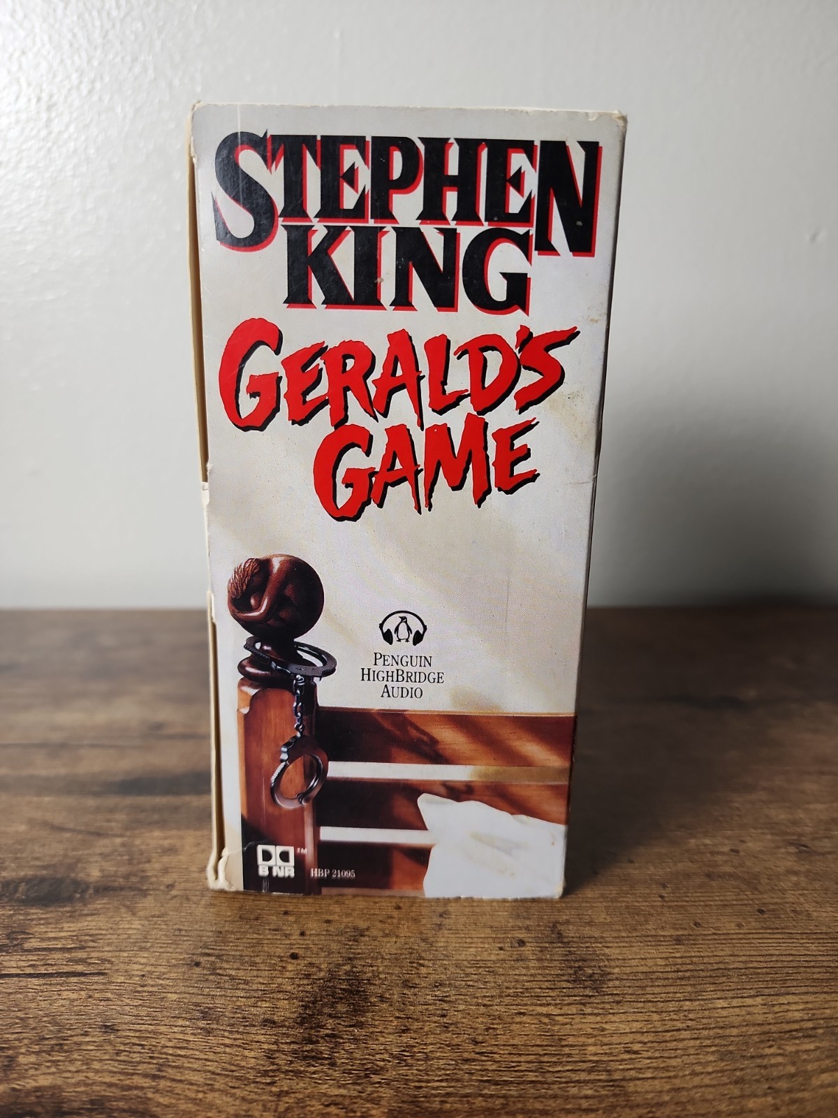 Stephen King GERALD’S GAME on 12 AUDIO CASSETTES English Vintage UNABRIDGED