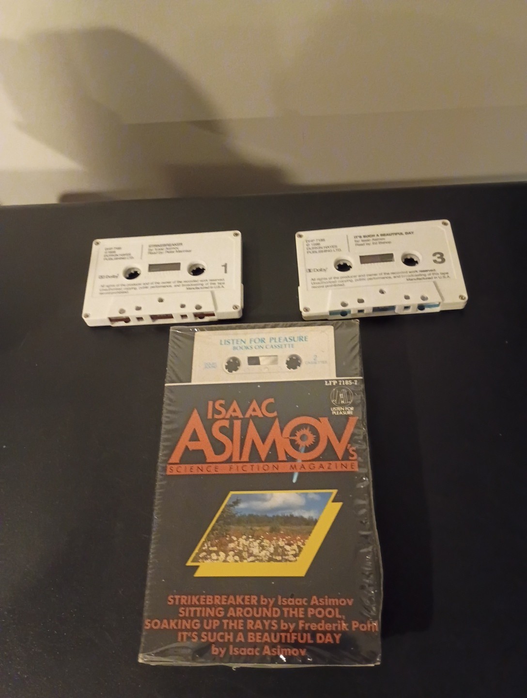 Isaac Asimov’s Science Fiction Magazine Audio 2 Cassette Strikebreaker 1986