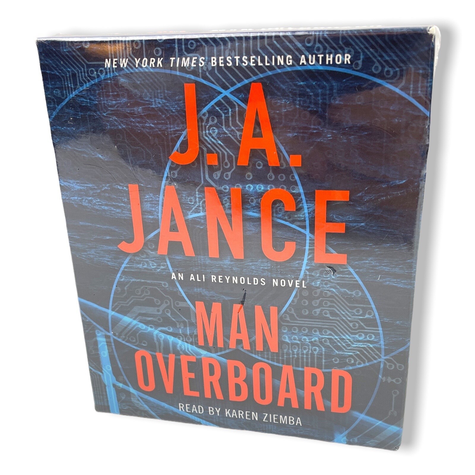 Man Overboard J. A. Jance Audiobook 9 CDs Unabridged Ali Reynolds Novel 2017
