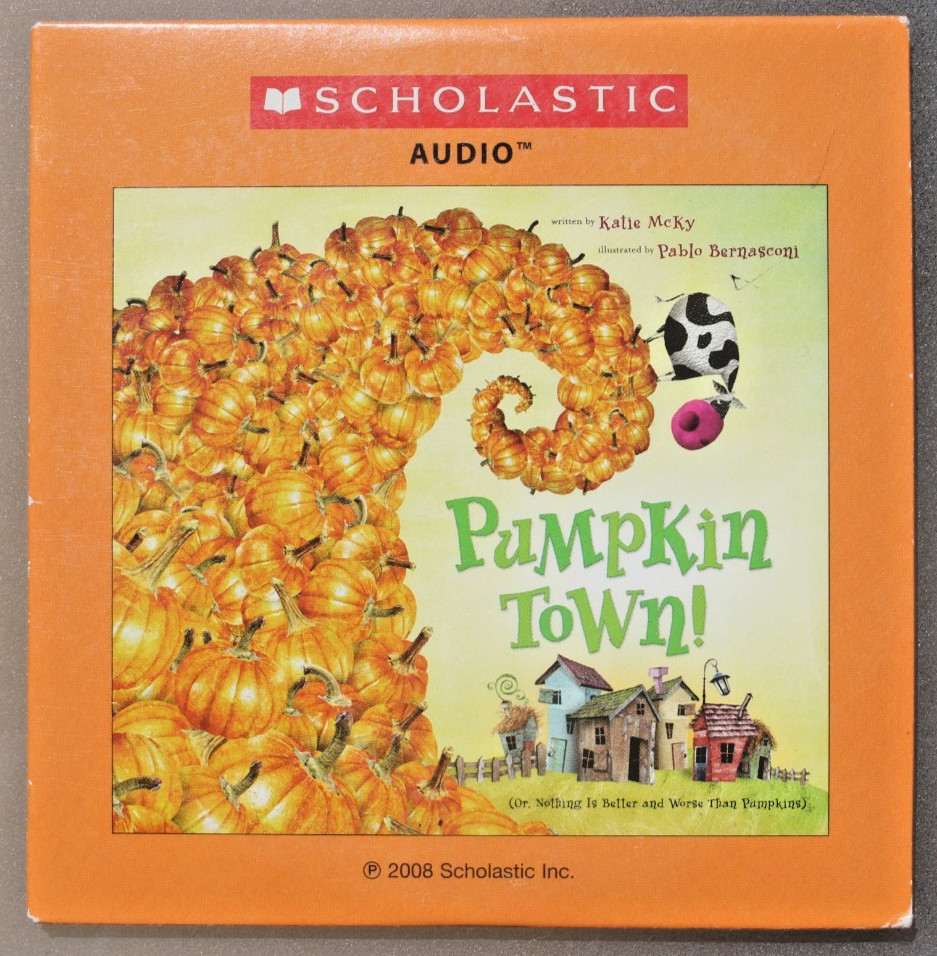 CD ONLY (No BOOK) Scholastic Audio PUMPKIN TOWN! Audiobook