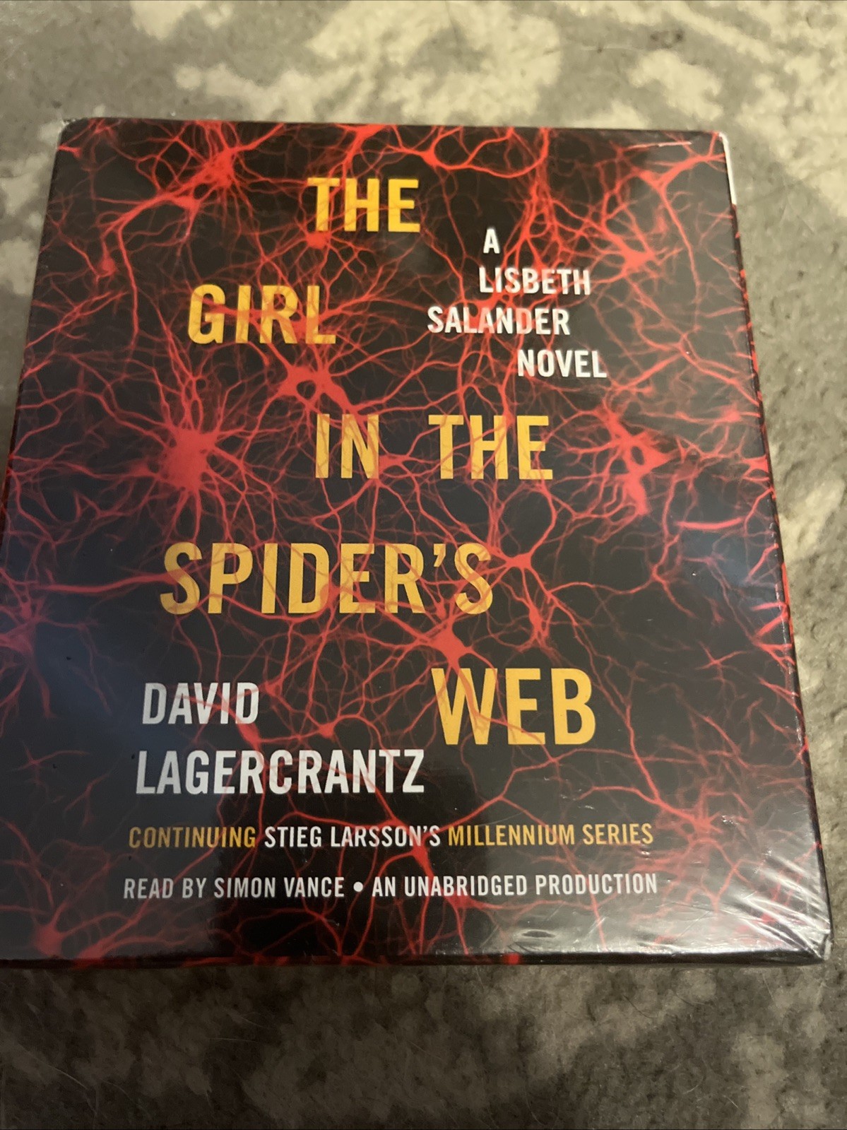 Girl in the Spider’s Web by David Lagercrantz (2015, Compact Disc) New Sealed