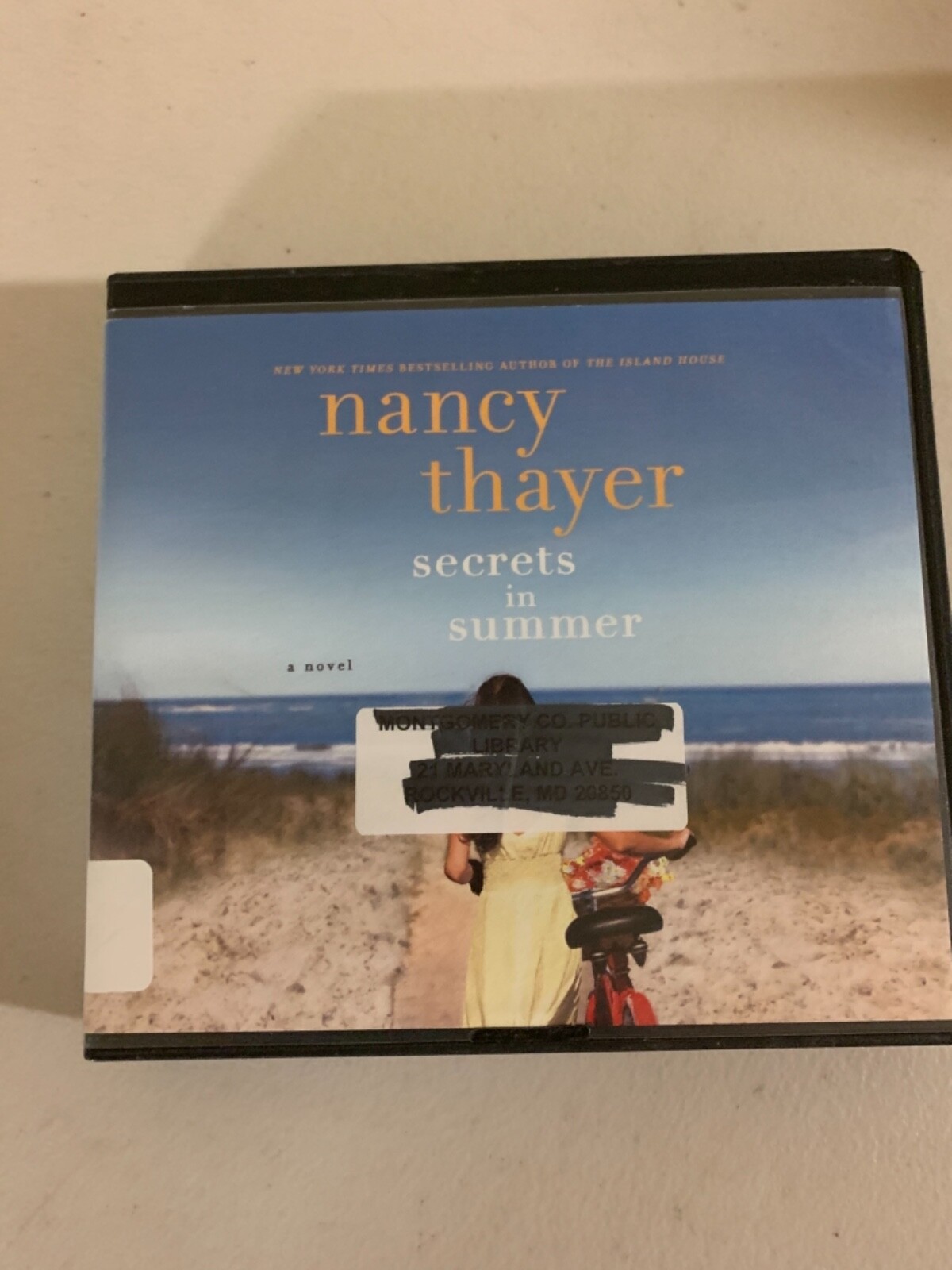 Shelf 62B Audiobook~ Nancy Thayer secrets in summer