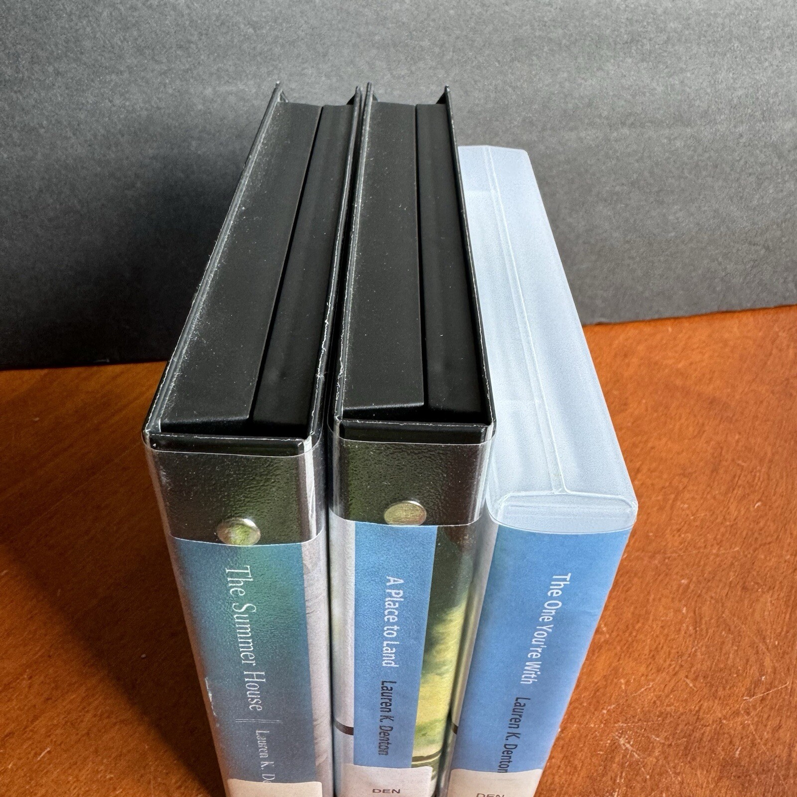 Lot: 3 Lauren K. Denton Audio Book CD Set Summer House Place to Land One With