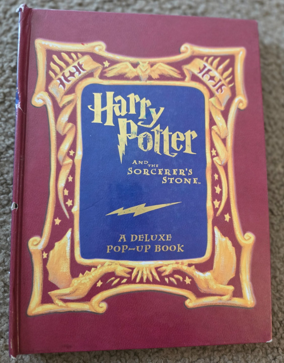 Harry Potter And The Sorcerer’s Stone Deluxe Pop-Up Book Scholastic 2001