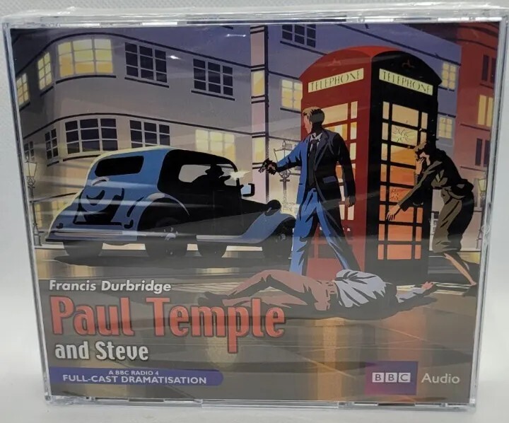 Francis Durbridge PAUL TEMPLE AND STEVE Crawford Logan Gérard Stevenson Audio CD
