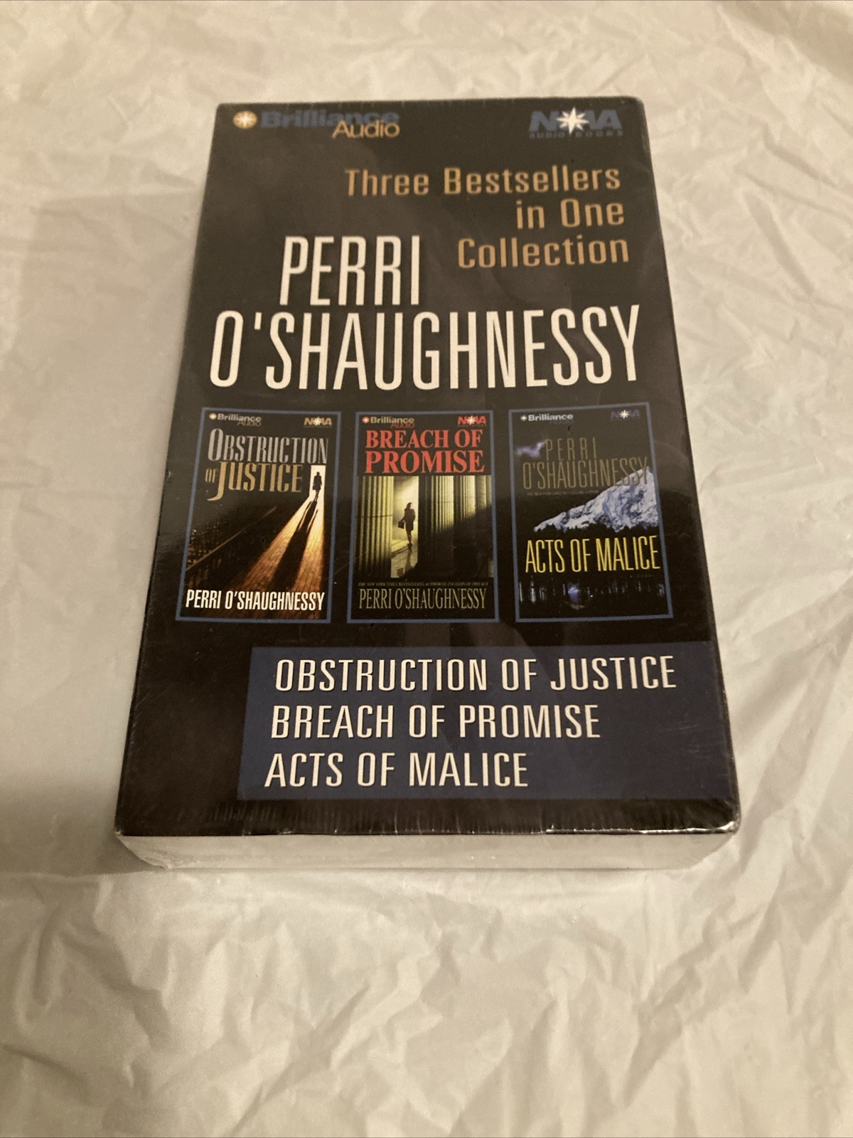 [Audiobook] 3 Novels by Perri O’Shaughnessy [Abridged, 6 Cassettes, 1999]
